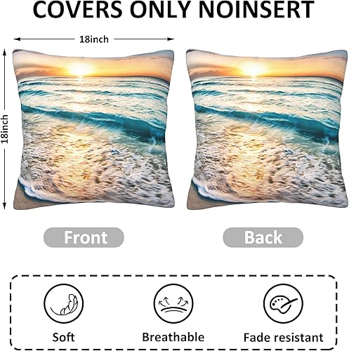 Miniatura 10 de FOISIIAEA Juego de 2 fundas de almohada decorativas de 18 x 18 pulgadas, diseño de huevos de Pascua, para sala de estar, dormitorio, sofá