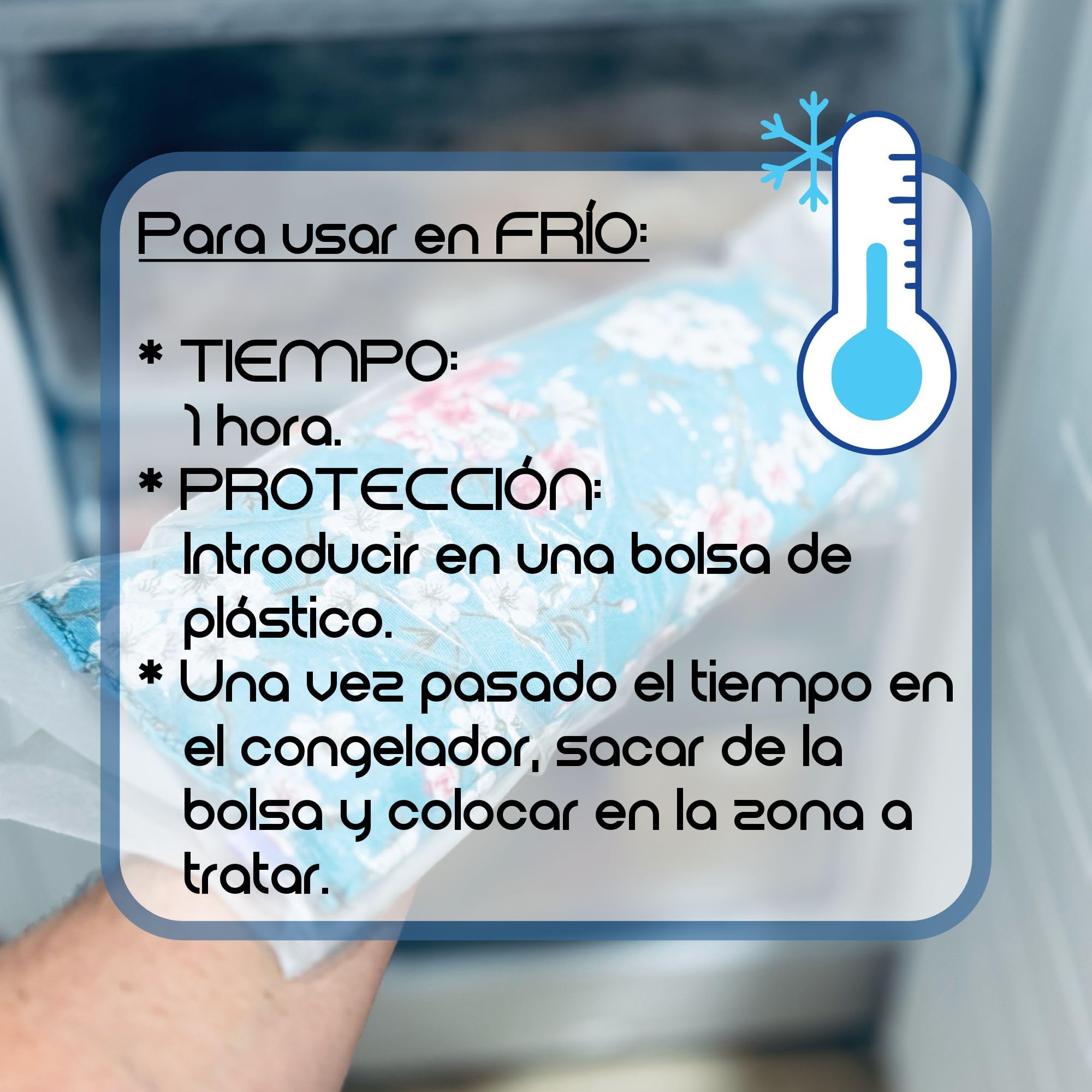 BDC Goods - Saco semillas microondas. Bolsa o cojin térmico para cuello, cervicales, lumbar, menstruación, etc.. o cualquier zona de dolor. Se le aplica frio o calor.