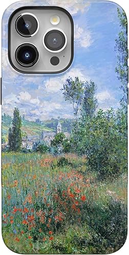 Vista 1202 de Casely Funda para iPhone 15 Pro Jardín Secreto Flores mixtas Funda atrevida Compatible con MagSafe y botón de acción Jardín Secreto Floral