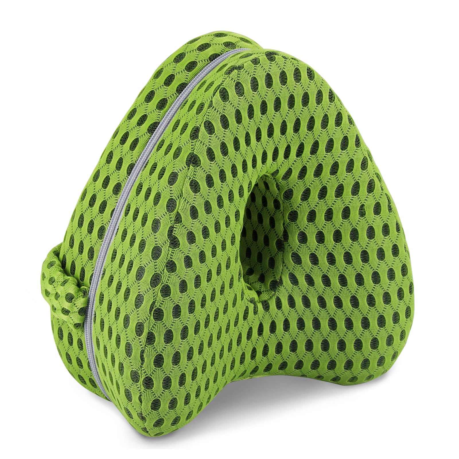 HOUSINN Almohada para Piernas, Almohada Rodillas para Dormir, Cojín Ergonómico, Espuma con Memoria, Almohada Ortopédica para Dormir Lateral sin Dolor de Espalda, Caderas, Piernas, Rodillas y Tobillos
