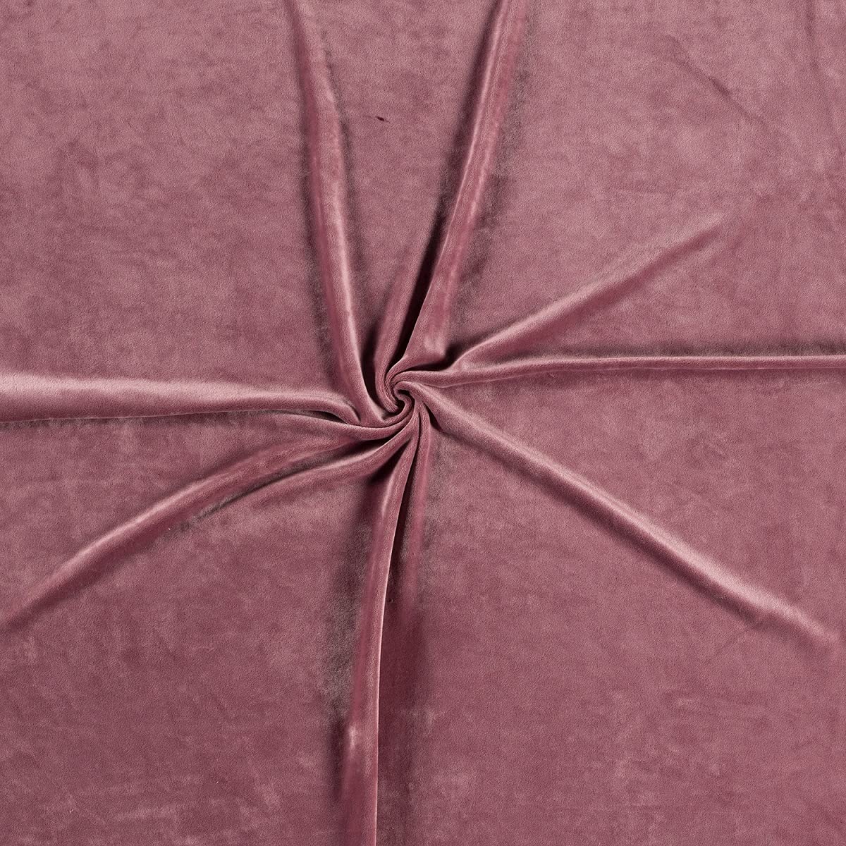 Luxury Stretchy Soft Velvet Velour Fabric Material - Dark Pink, 1MTR 150x100cm