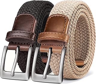 Woven Stretch Braided Gift Boxed Casual