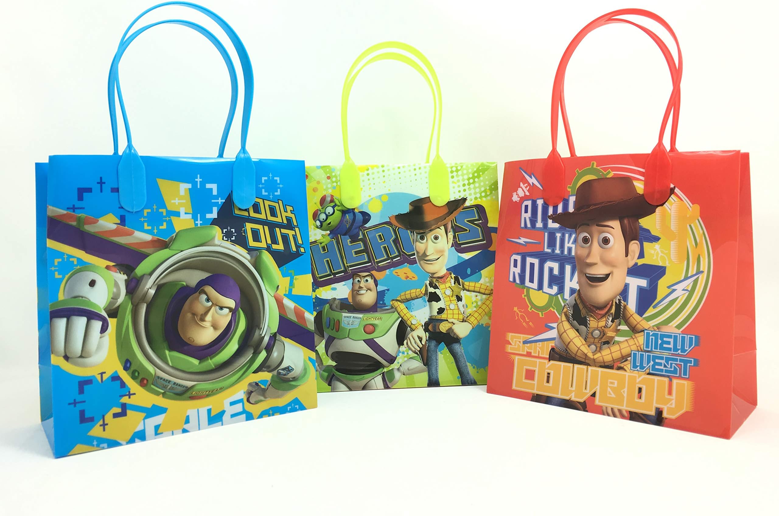 Toys Story New West Cowboy 12 Party Favor Reusable Goodie Small Gift Bags