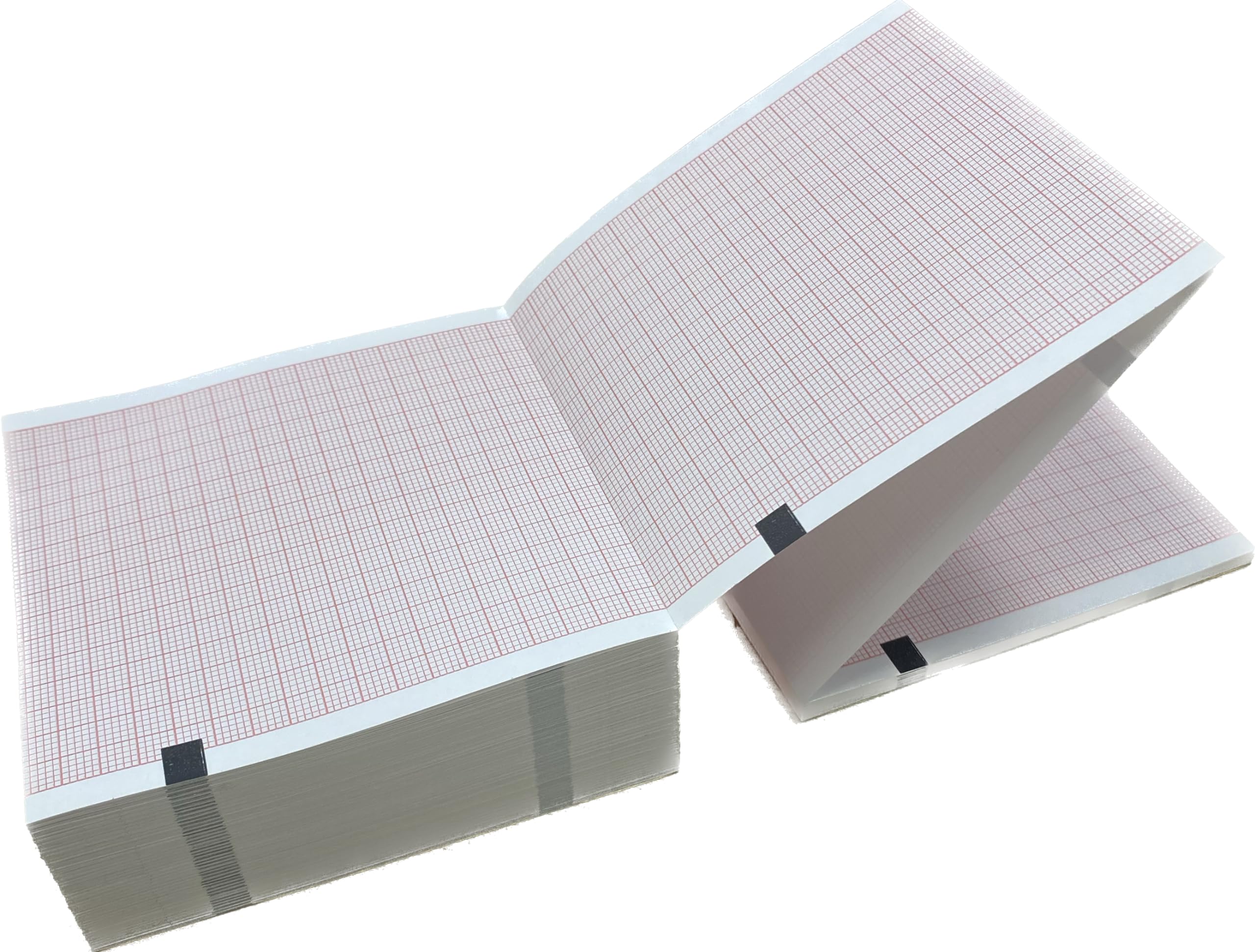 EasyTrace ® 10 pezzi - PACCHI CARTA TERMICA PER ECG GE MAC 500 e RESPONDER 3000 - Formato pacchi: 90MM x 90MM x 360 fogli [HE9090P]