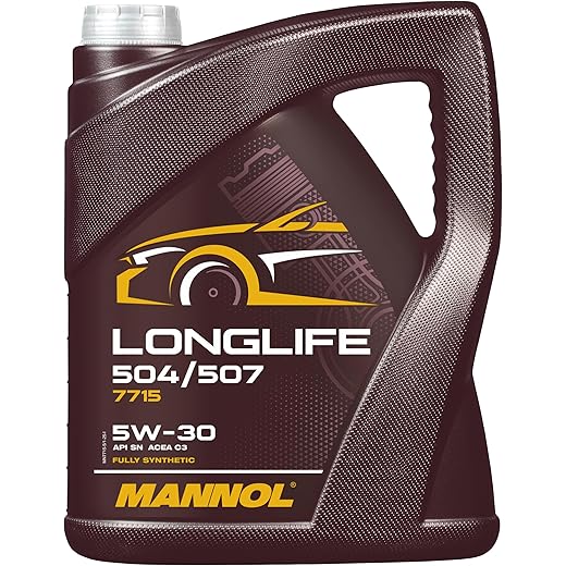 MANNOL LONGLIFE 504/507 5W-30 Engine Oil 5L