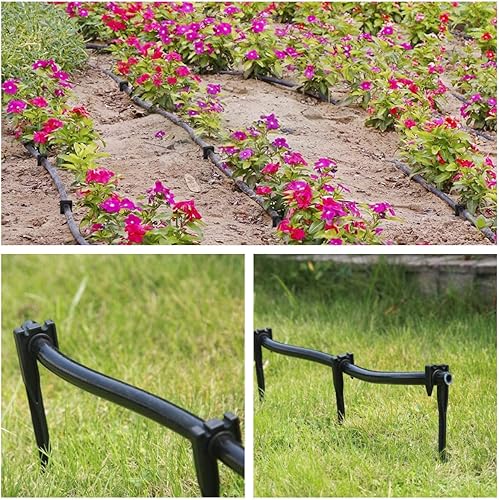 Manguera de remojo de 12 pulgada para jardín de 150 pies, manguera de remojo de jardín resistente de 150 pies, sistema de riego de manguera de riego