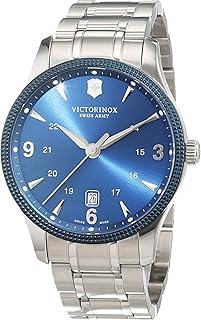 Swiss Army ltext-Orologio da polso al quarzo in acciaio inox 241711,1