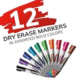 BIC Intensity Advanced Colorful Dry Erase Markers, Bullet Tip, 12-Count – view 3