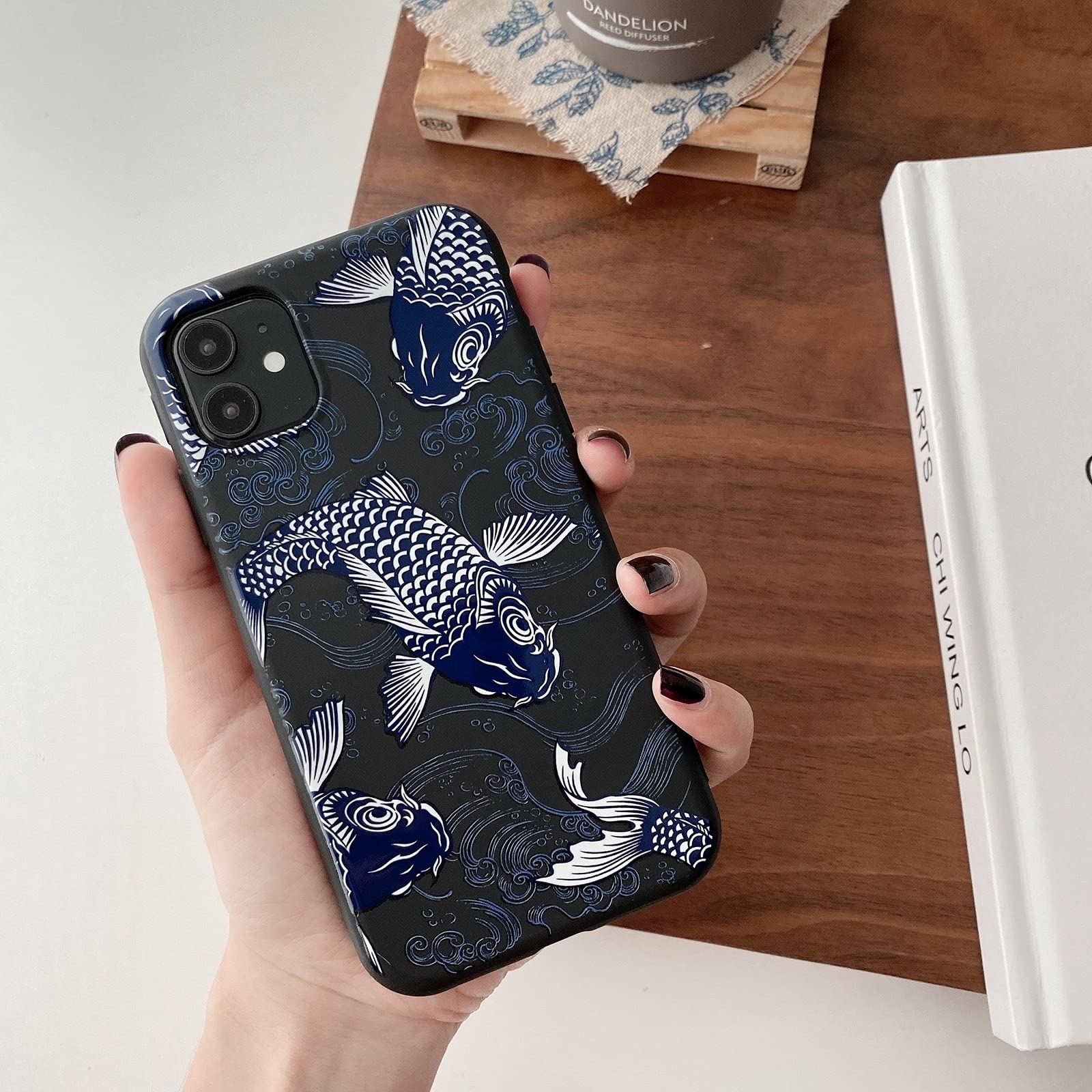 Amazon | Koi Fish Phone Cases for iPhone 13 Pro Max XS 11 12