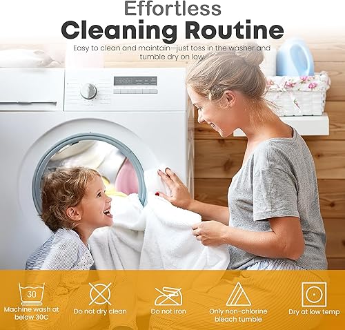 Miniatura 8 de POCASOPA Toalla con capucha con bonito diseño de vaca, rayón hecha de bambú para bebé, ultrasuave, absorbente e hipoalergénica, toalla orgánica