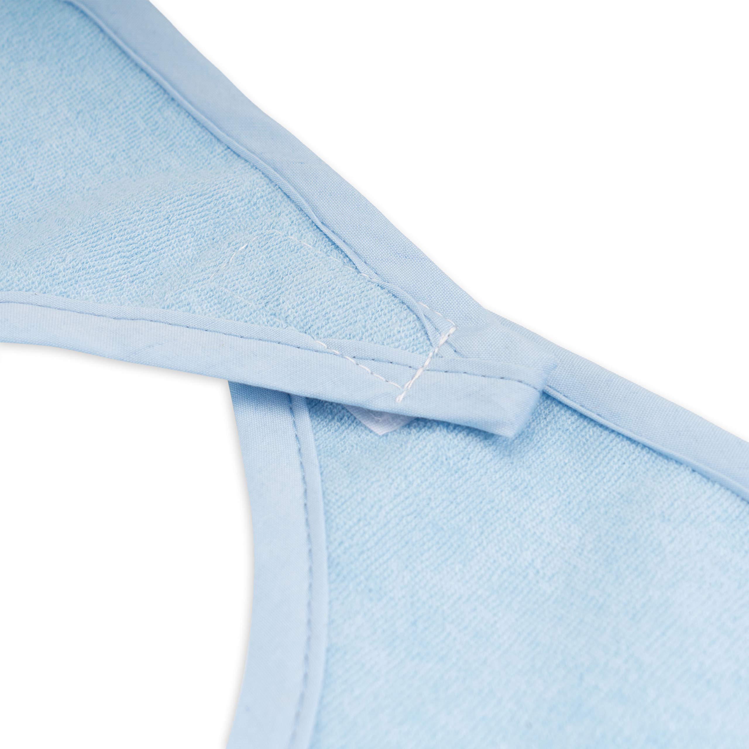 Sensalou Bavoirs Adultes – Bavette Imperméable Fermeture à Bande Agrippante | Bavette Adultes Lavable & Imperméable | Fermeture à Bande Agrippante – Optimale Protection Vêtements Adultes