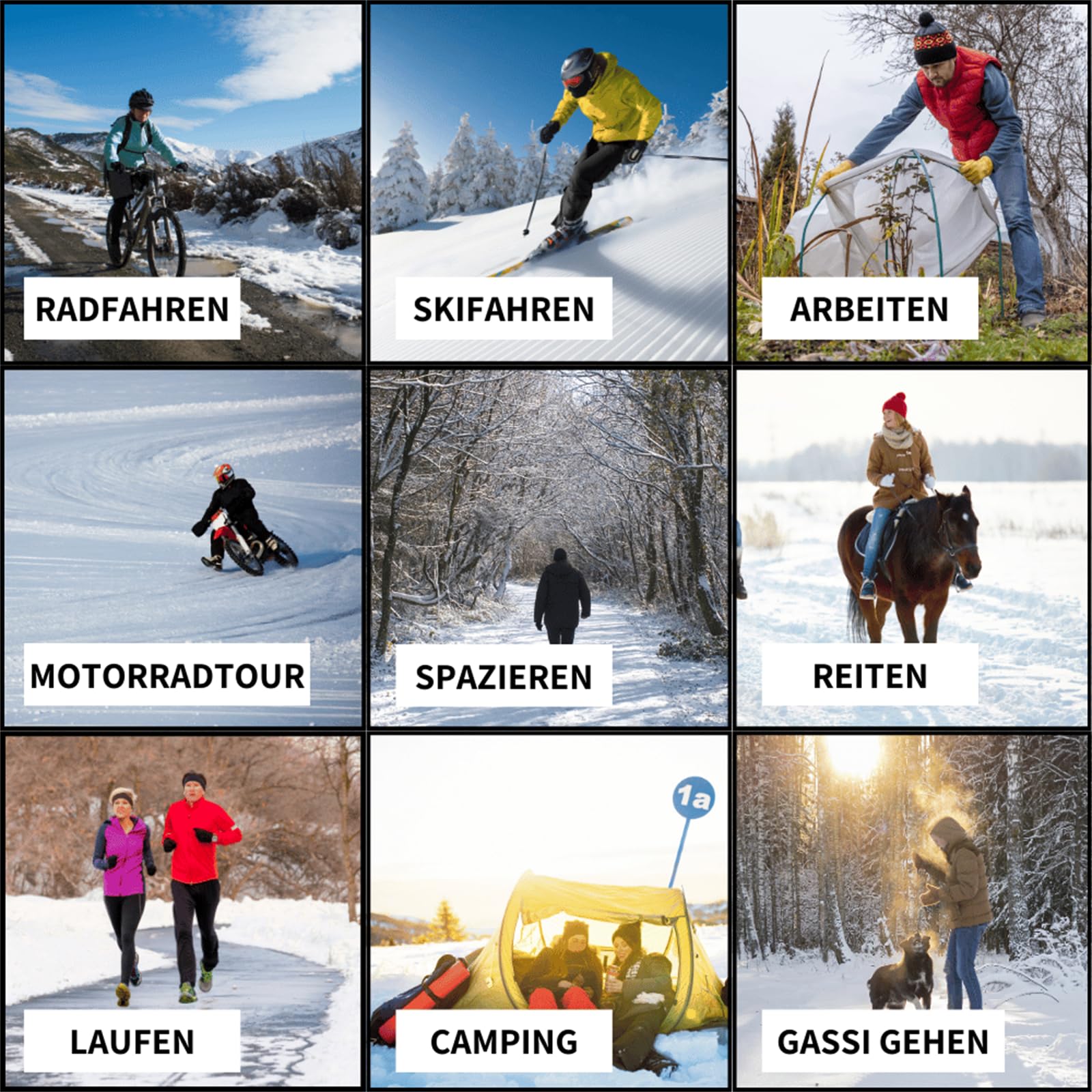 Reflektierende Fahrradjacke für Damen & Herren Reflektierende, wasserdichte und atmungsaktive Jacke Ideal zum Radfahren, Laufen und Wandern