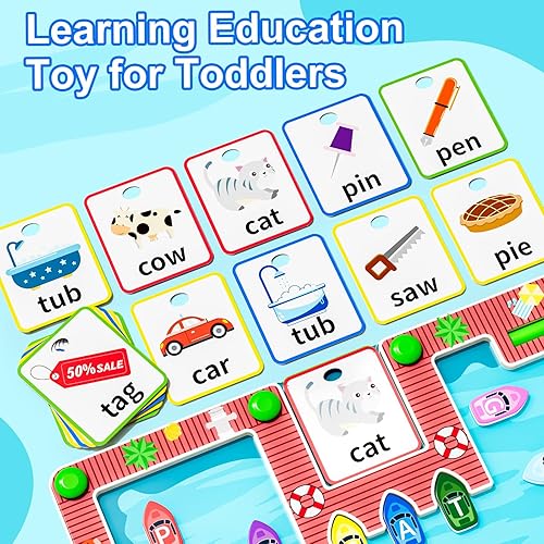 Miniatura 10 de Laberinto magnético del alfabeto, juguetes Montessori, juguetes de madera para niños de 2 a 4 años, juguetes sensoriales de viaje, habilidades