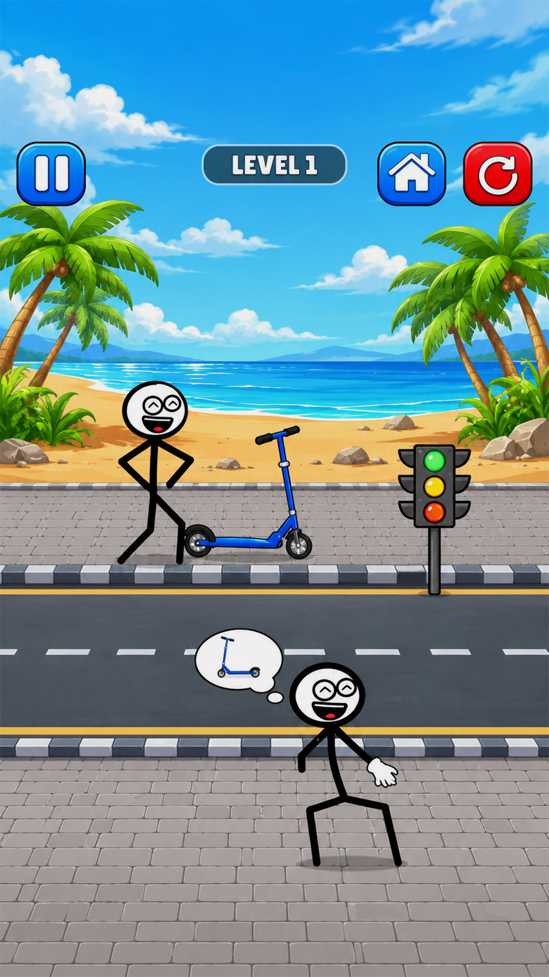 Stickman Thief Puzzle Game - Robbery Escape & Brain Teaser Adventures ...