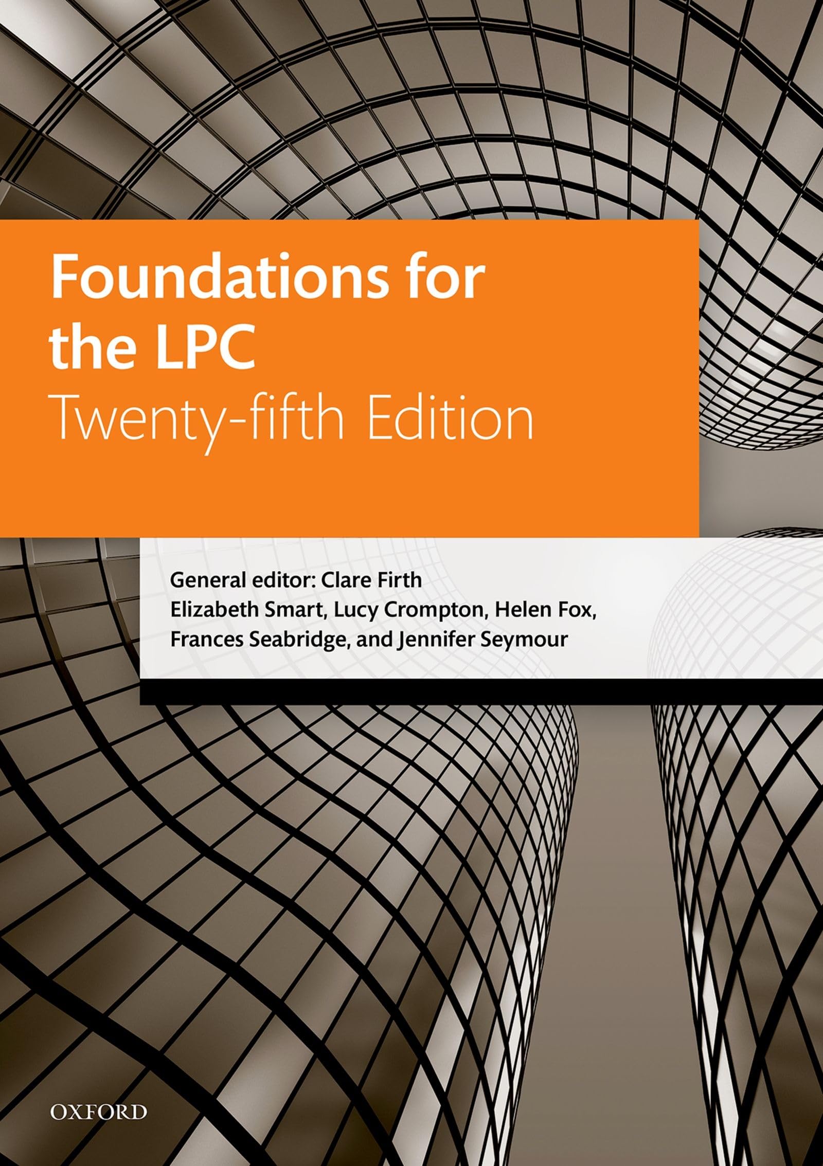 OXFORD UNIVERSITY PRESS Foundations for the LPC