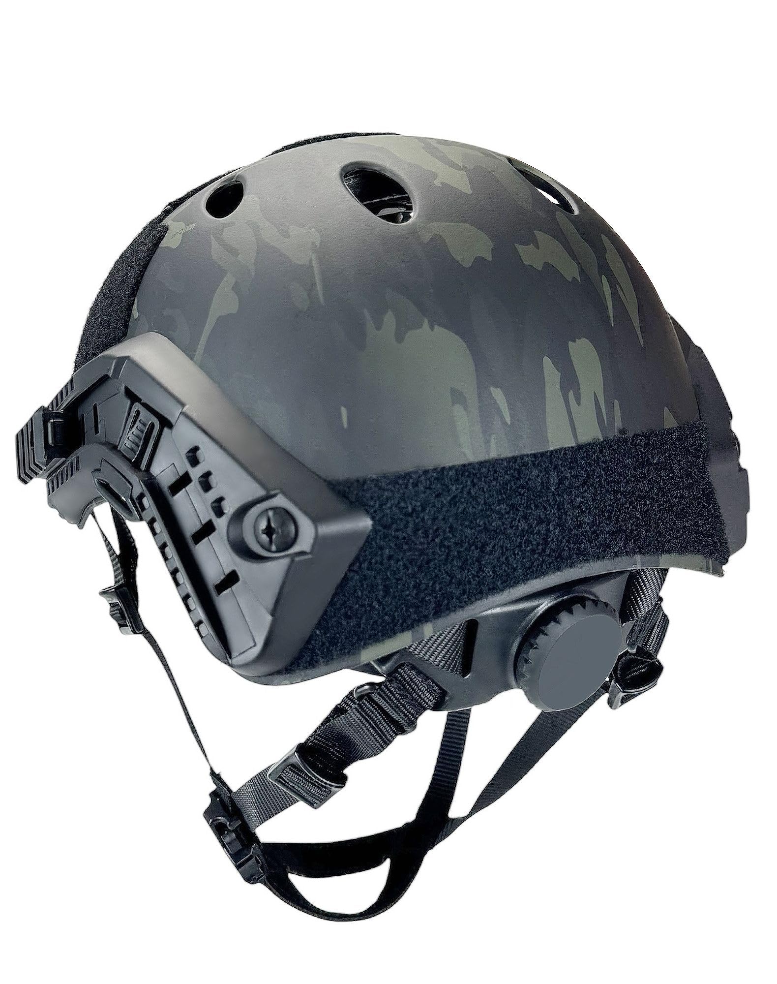 Taktischer Airsoft-Schutzhelm, verstellbar, schnell einsetzbar, PJ NVG Halterung für Taktische Airsoft, Paintball