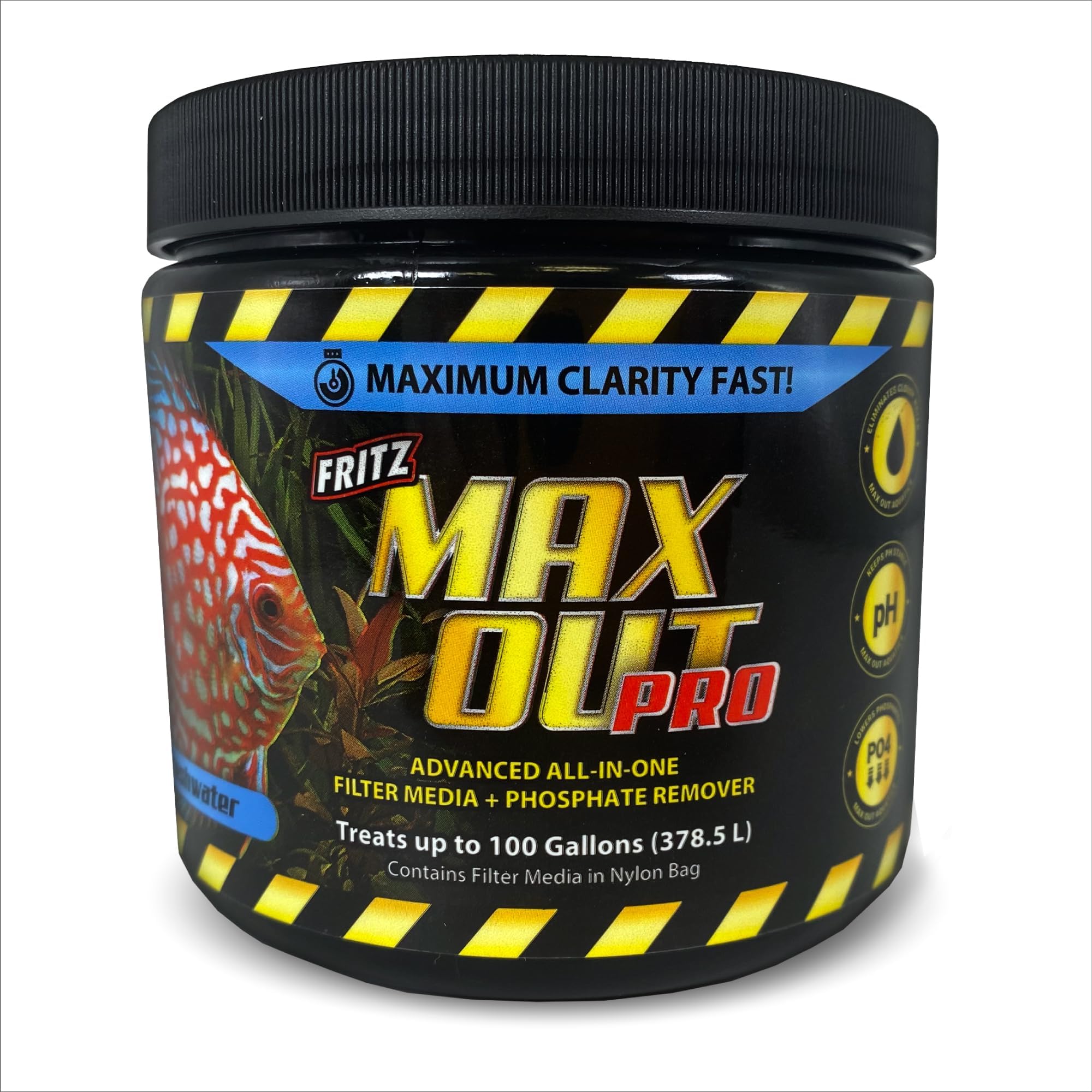 Fritz Aquatics Maxout Pro Filter Media + Phosphate Remover for Freshwater Aquariums