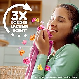 Gain Liquid Fabric Softener (Fabric Conditioner), Happy, 127 fl oz, 188 Loads