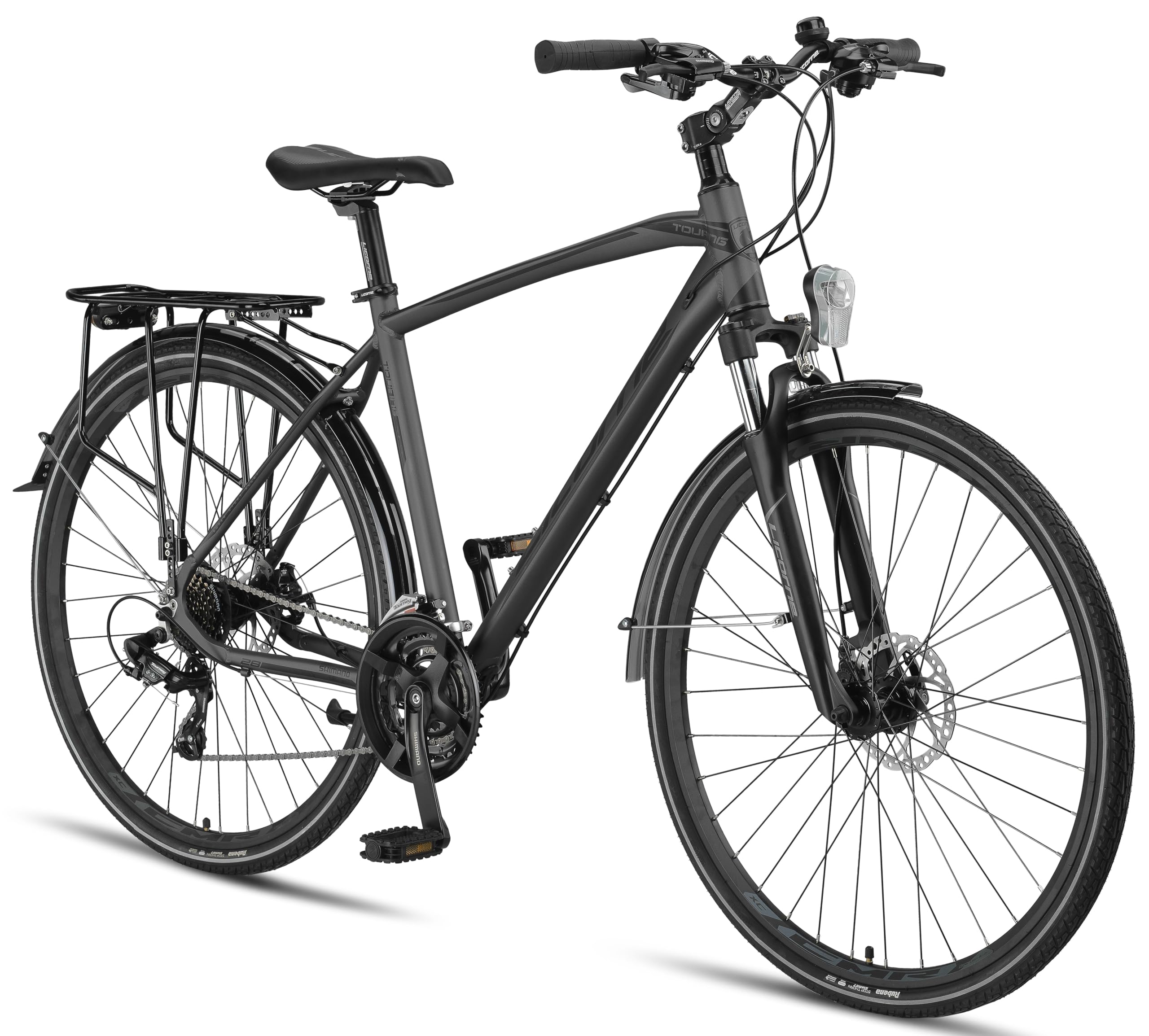 28 zoll alu fahrrad rahmen herren trekking Licorne Bike Premium Touring Bike in Aluminium Scheibenbremse für Jungen, Mädchen, Damen und - 21 Gang-Schaltung - Mountainbike Können Sie Ihre AirPods 01_saisonartikel CHOOSE HOW YOU WOULD LIKE TO PAY::Buy today