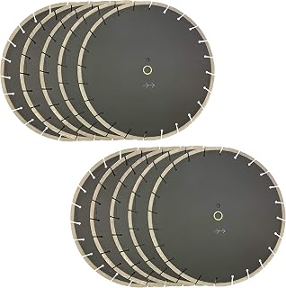(10 PACK) SUPREMAX 14 inch Asphalt Cutting Dry/Wet Segmented Diamond Saw Blades (14" 10-PACK)