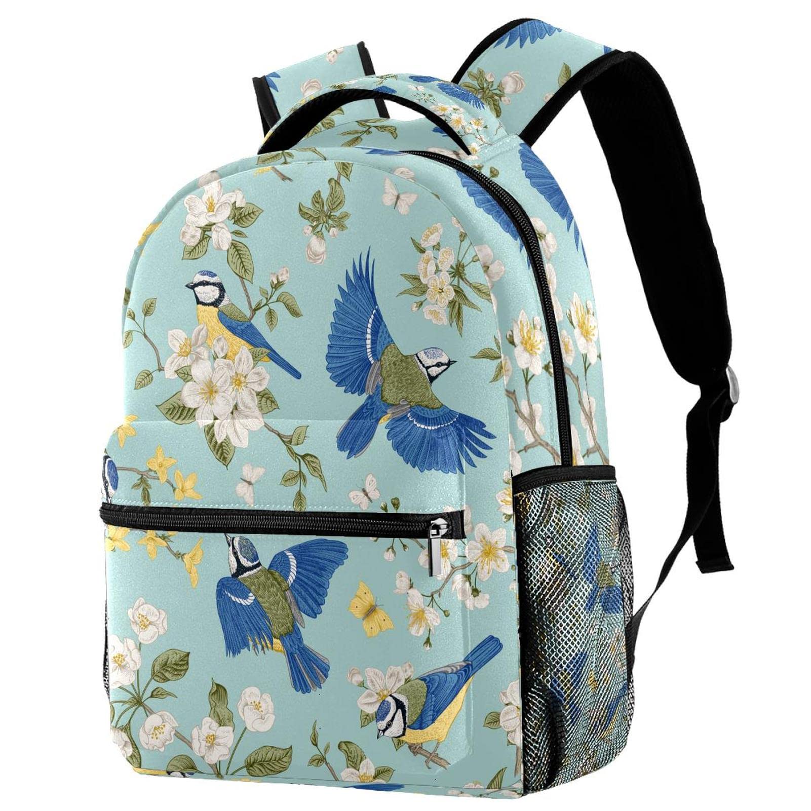 Sac à dos imprimé arbres en fleurs au design tendance et ergonomique