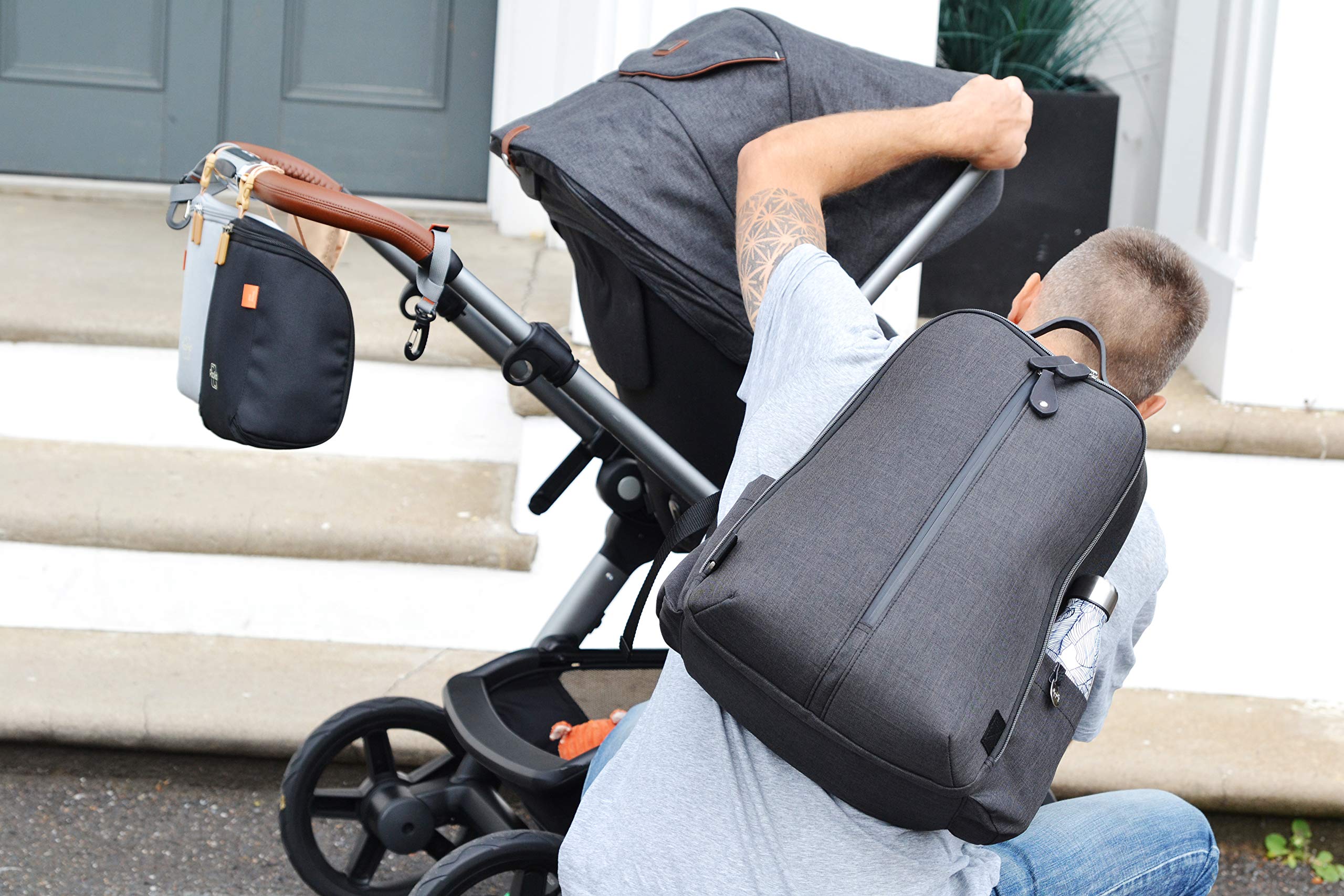 PacaPod Picos Pack Baby Changing Bag Unisex Luxury Backpack 3 in 1