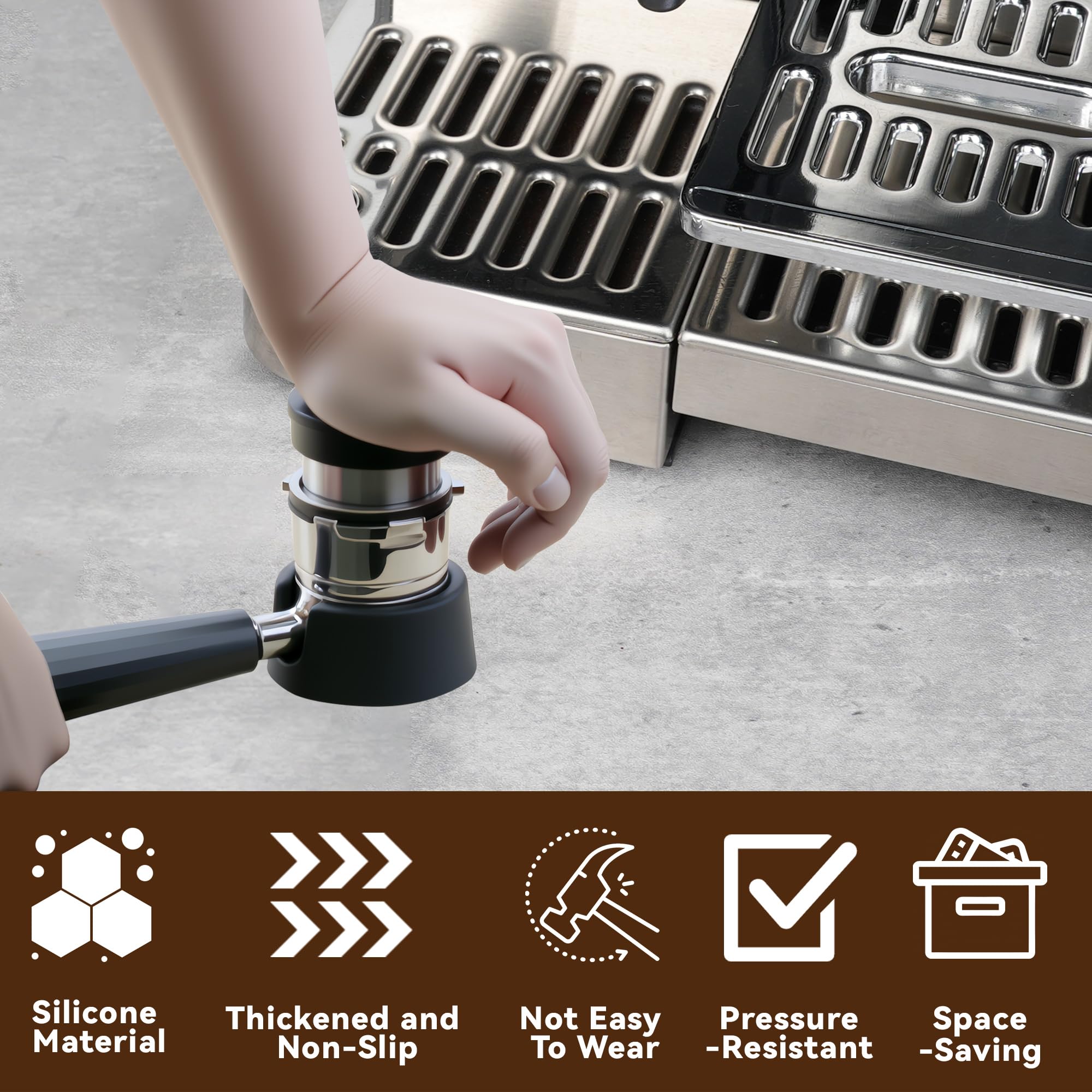 Support de rangement pour poignée de machine à café ES601 ES655 ES701