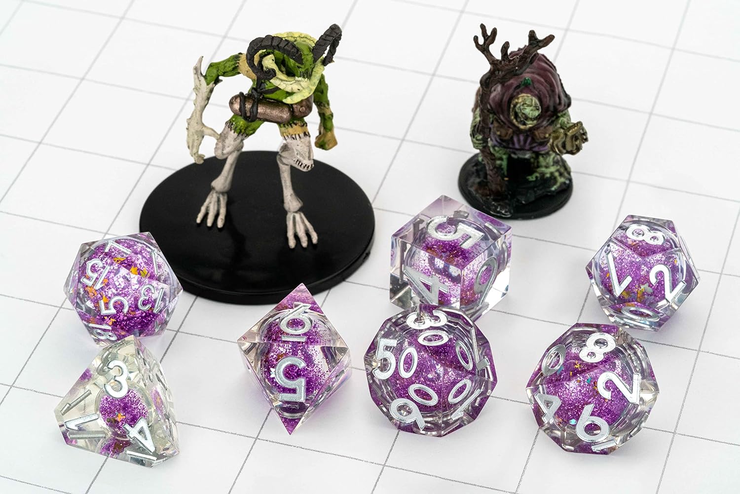 FanRoll Elixir Liquid Core Dice Set: Sorcerous Swirl