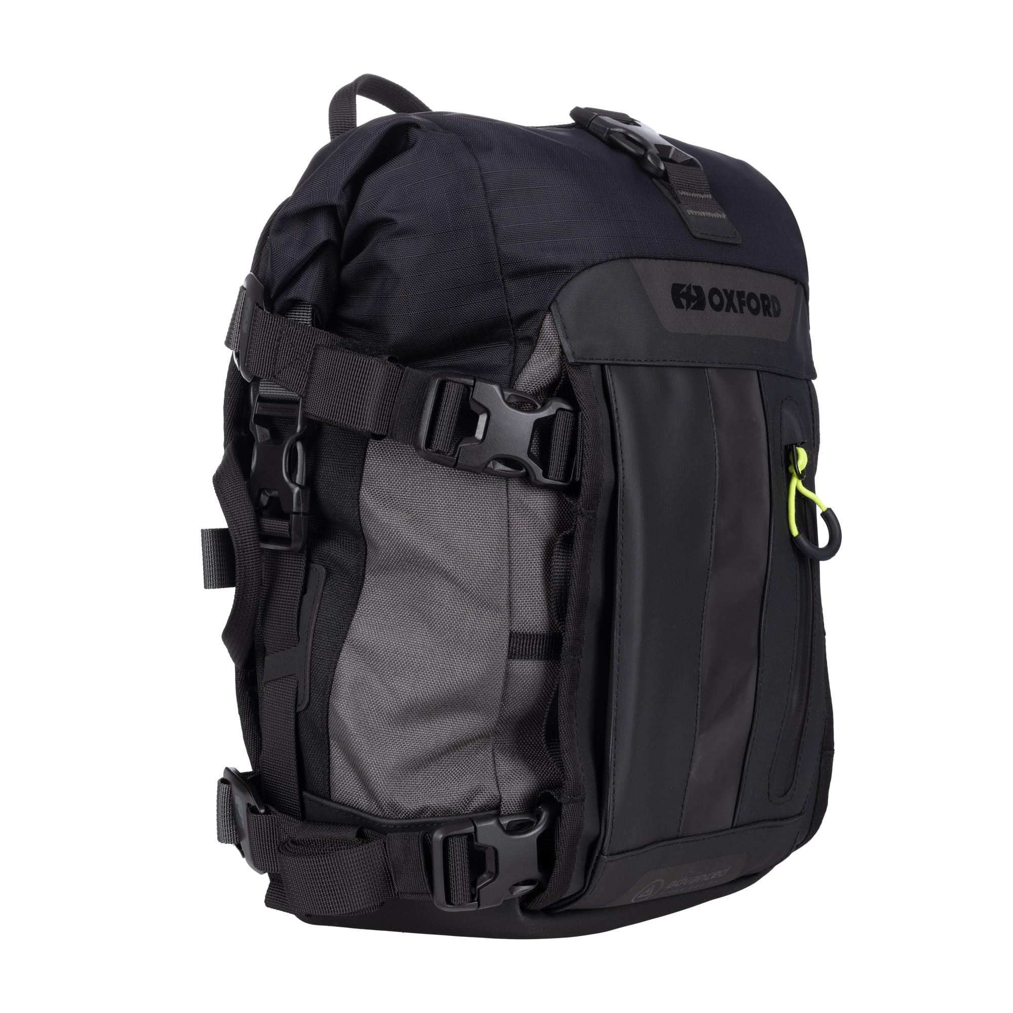 Oxford Atlas T-10 Advanced Tourpack bagaglio modulare per moto, 10 l, antracite/nero