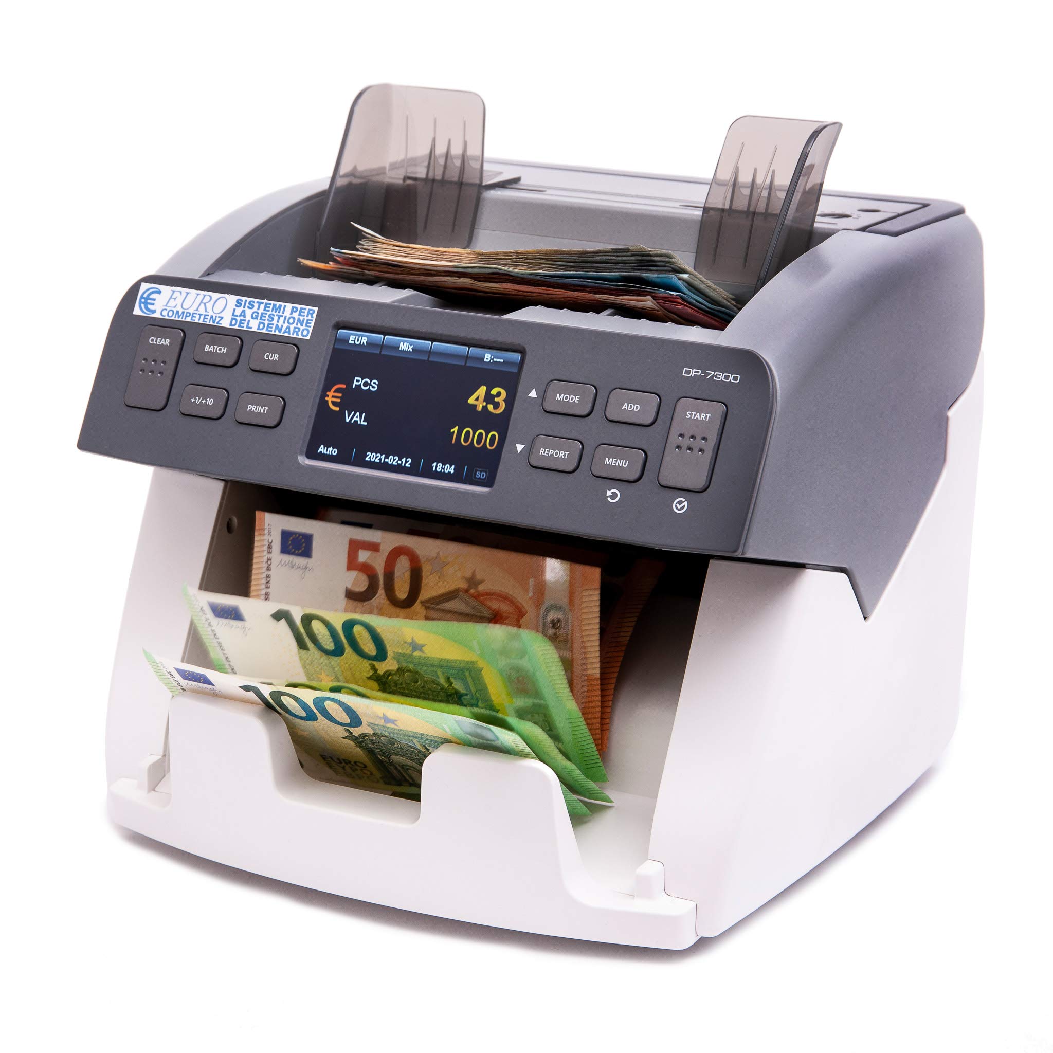 Conta e valorizza Banconote multivaluta ECDP7300SD
