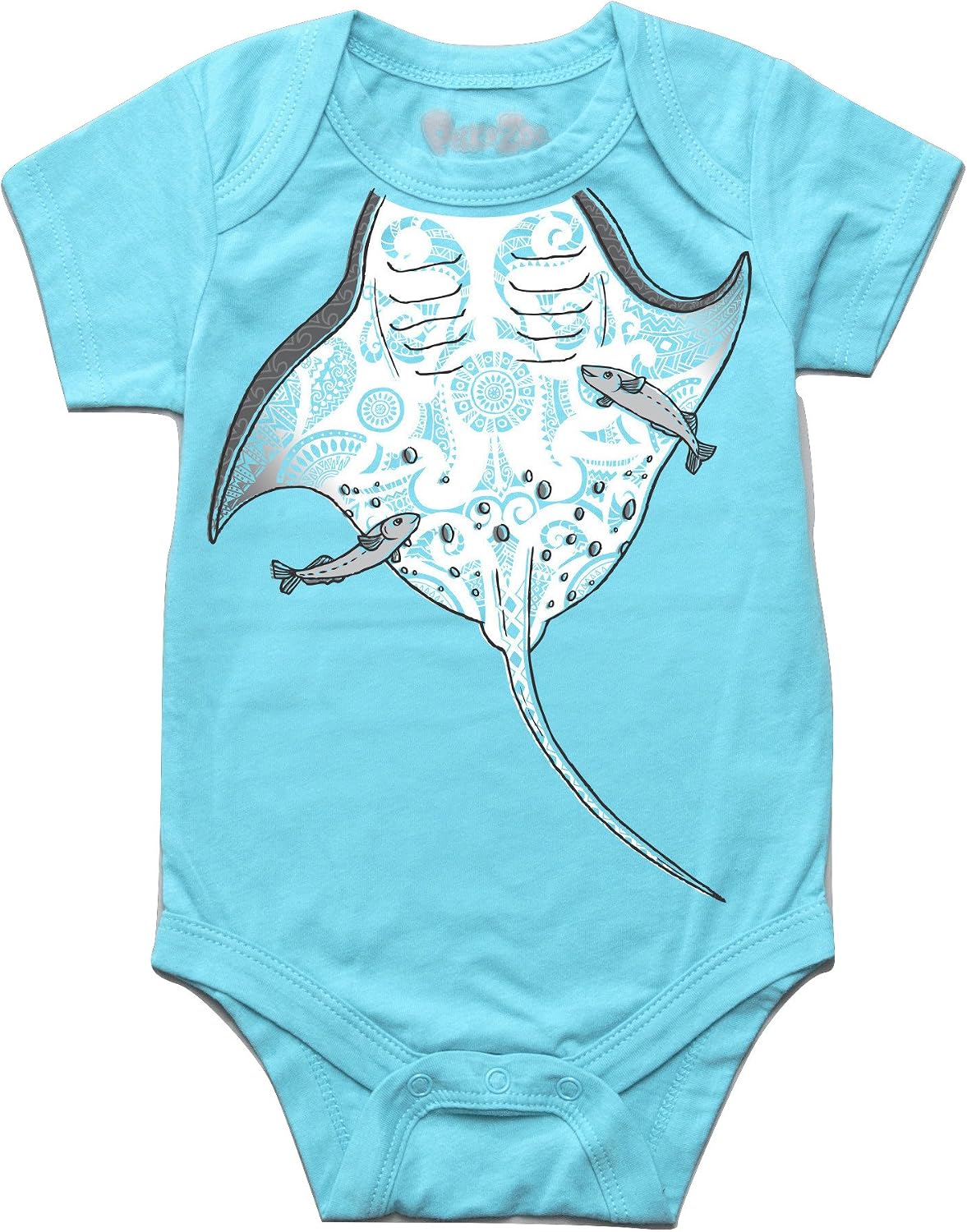 Become an Animal Super Soft Short Sleeve Onesie Bodysuit for Baby + Infant (0-24M)