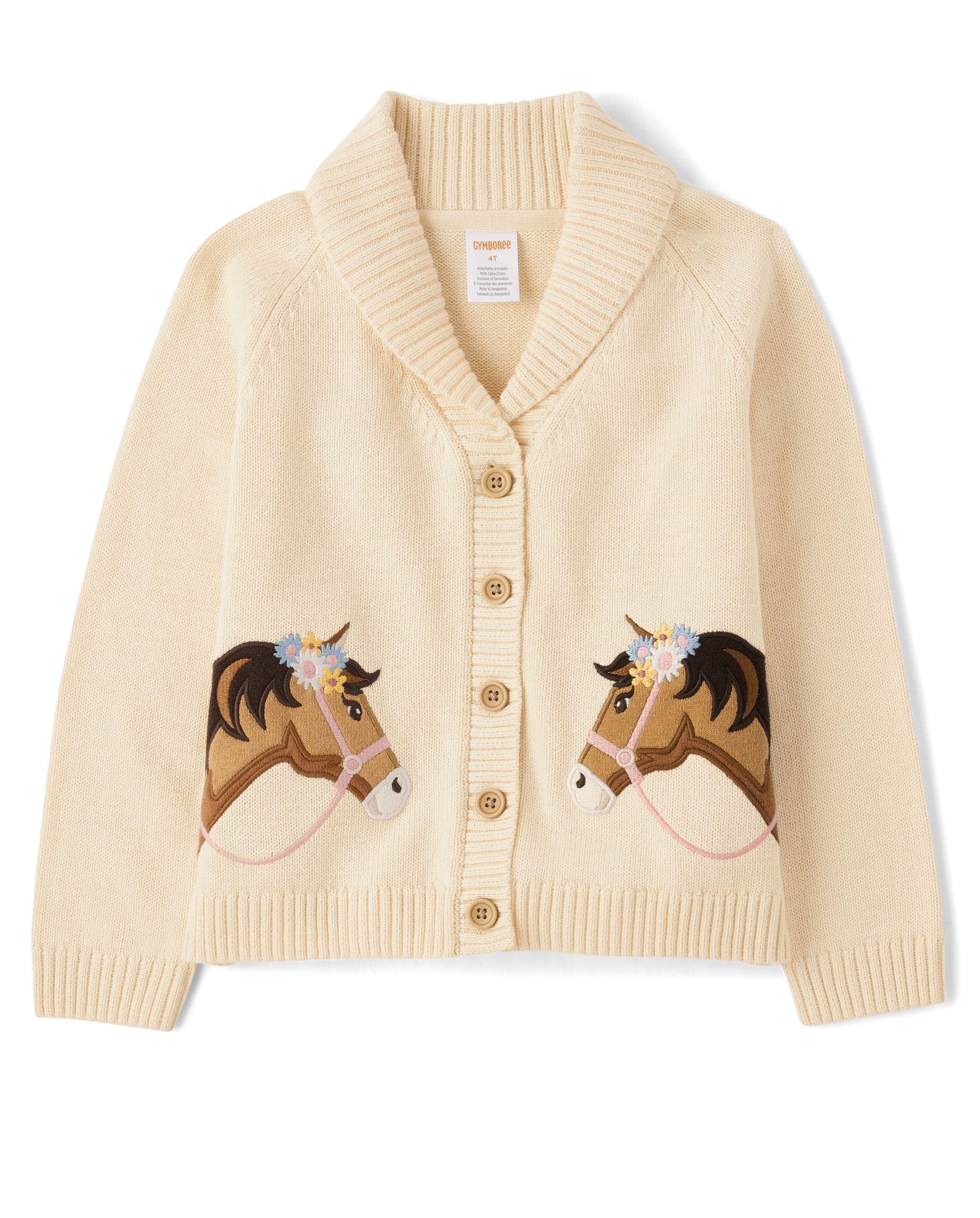Gymboree Baby-Girls and Toddler Long Sleeve Button Front Cardigan