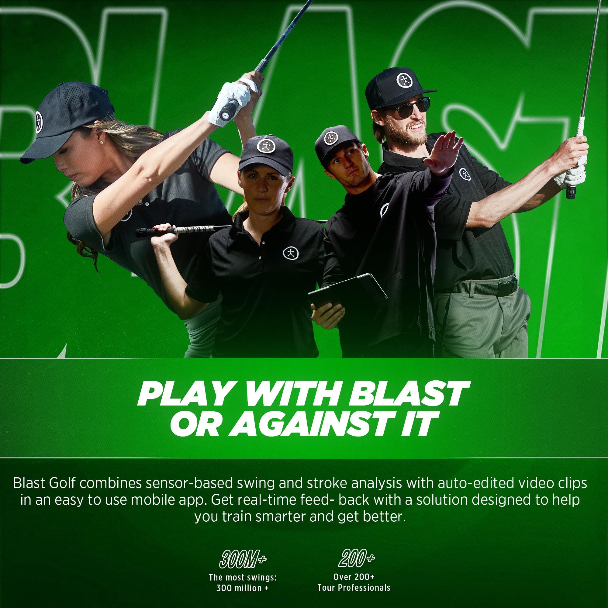 Blast Motion Golf - Analizzatore Completo di Swing e Stroke