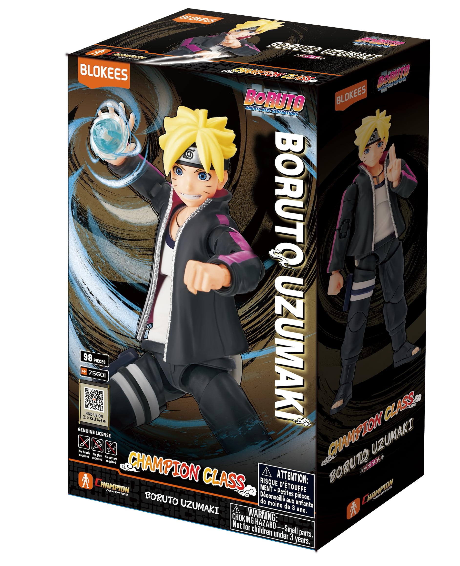 Amazon | BLOKEES ナルト CC01 うずまきBoruto アクションフィギュア