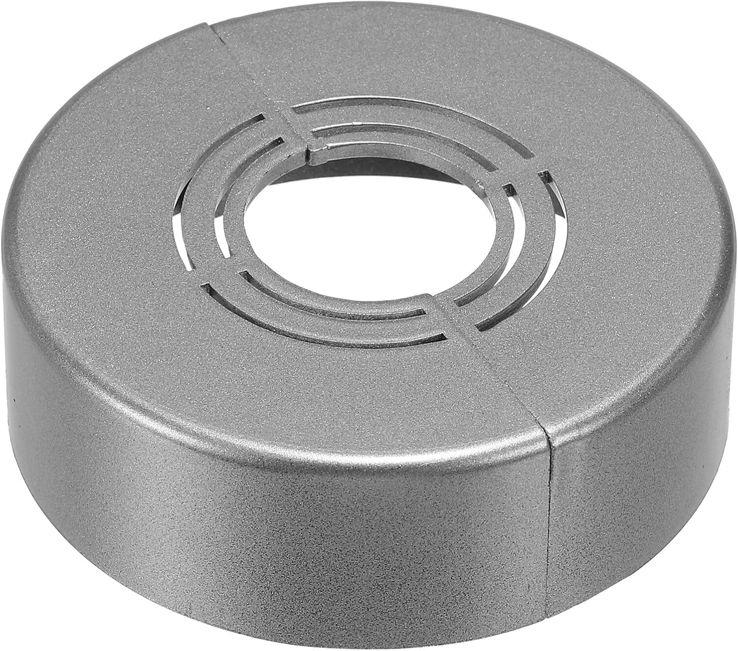 1" Thicken Wall Split Flan Escutcheon Plate Cover 0.8/1/1.3 inch, Grey