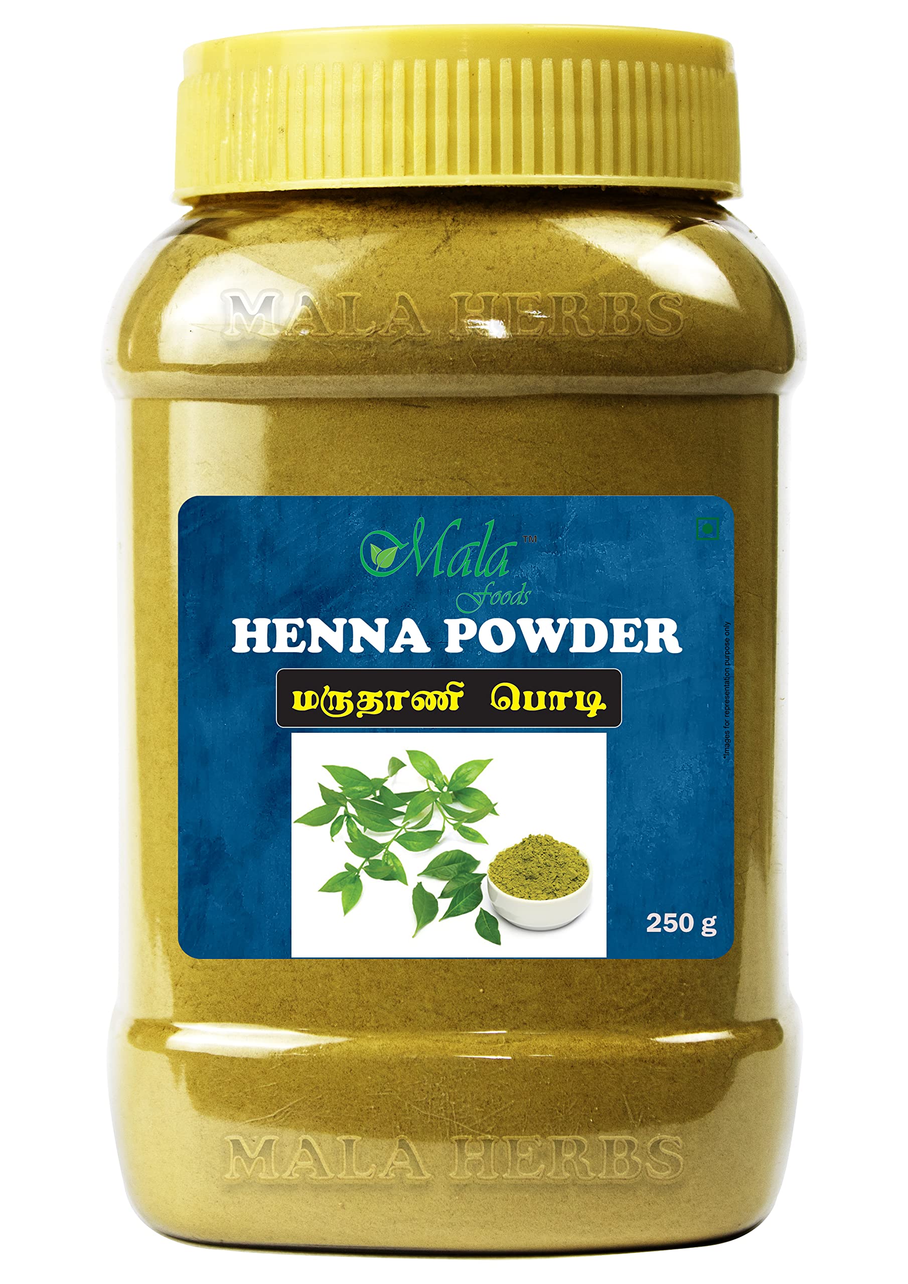 Mala Henna powder -250 G/Maruthani Powder for hair Colour and Growth -250 GMS-picture-22