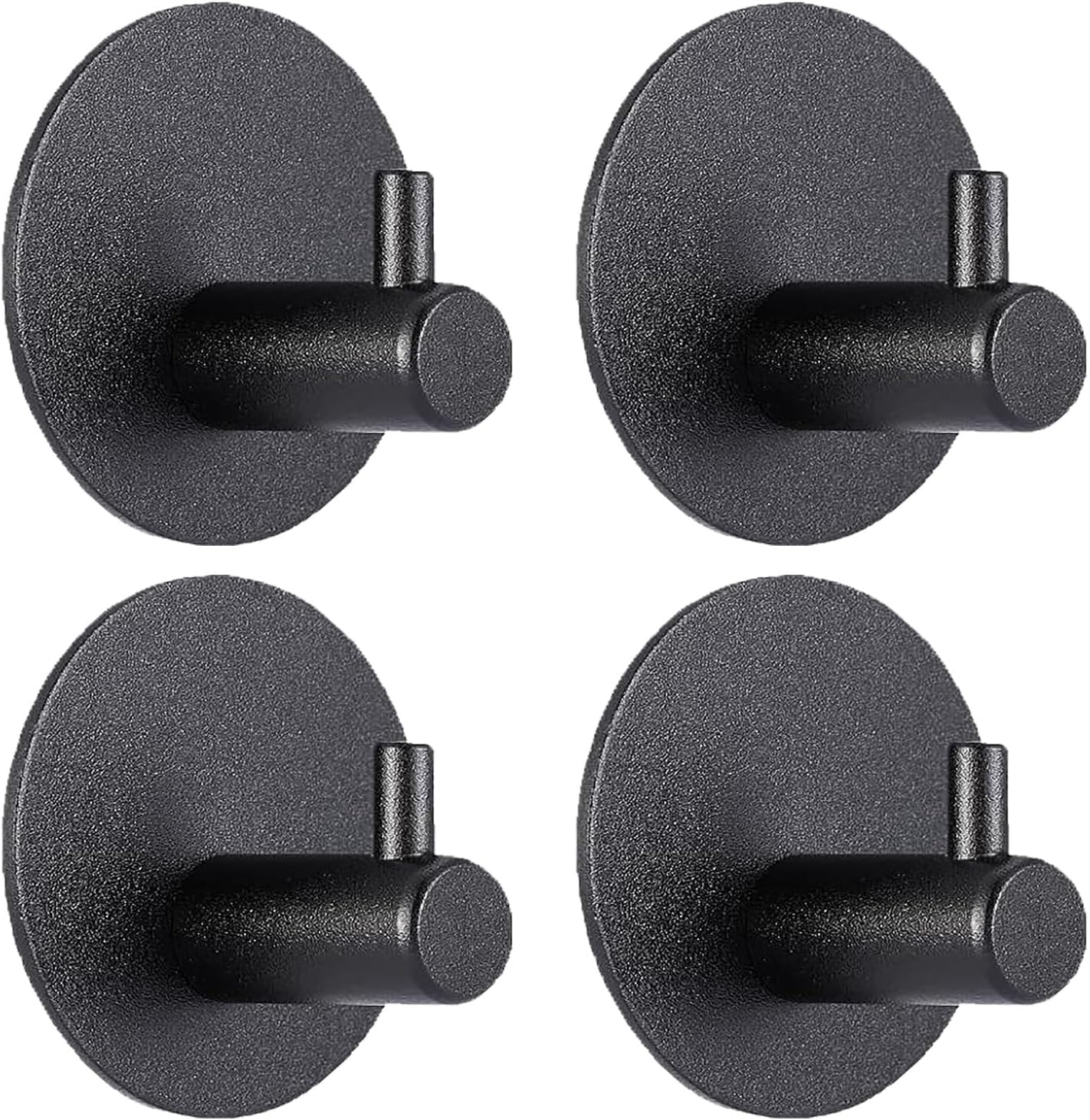 Galguz Towel Hooks, 4 Pack Heavy Duty Command Hooks, Adhesive Hook for