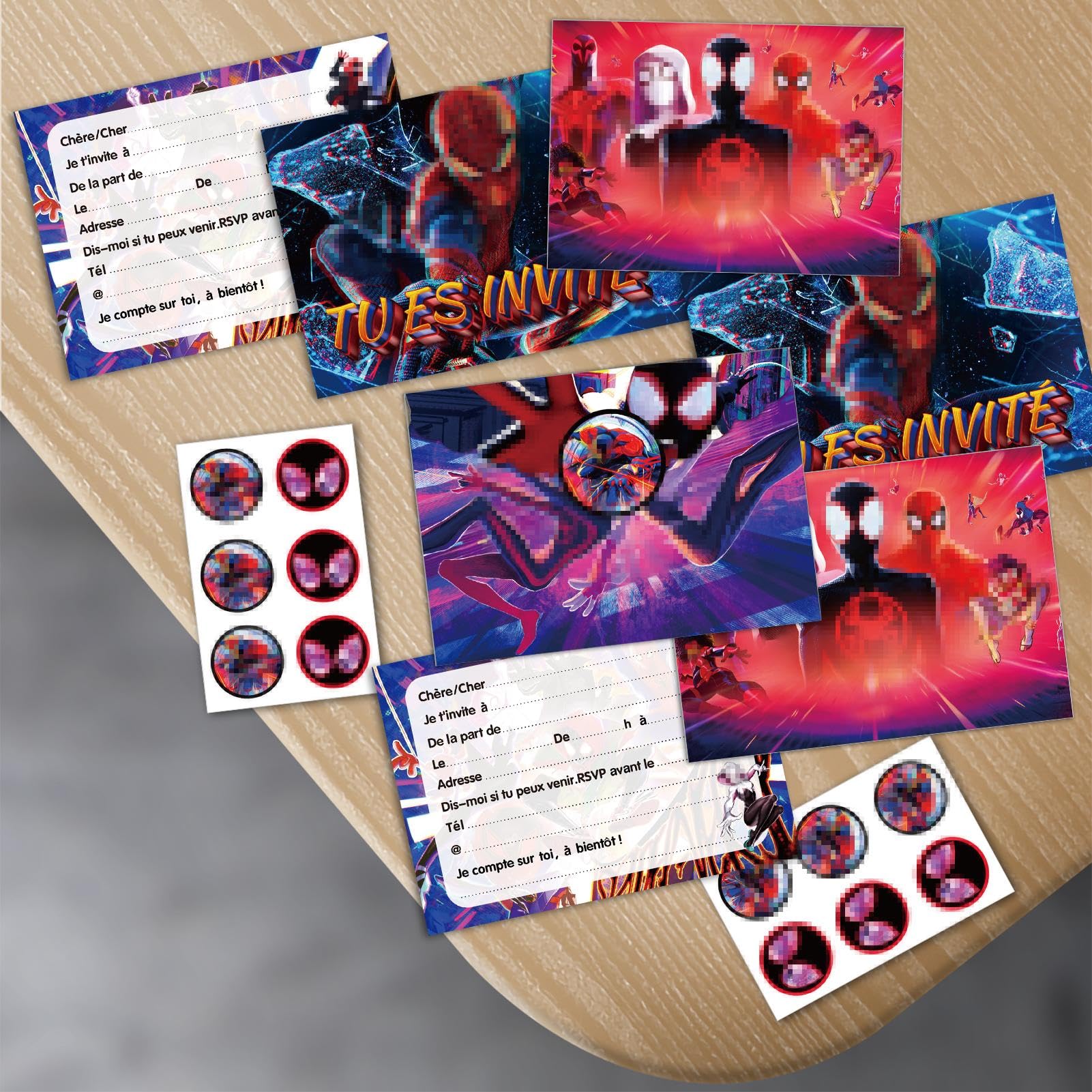 Lot De Faire-parts Thème Papillon - Invitation Baptême Ou Anniversaire Enfant En Bois En Forme De Papillon | L'Décor