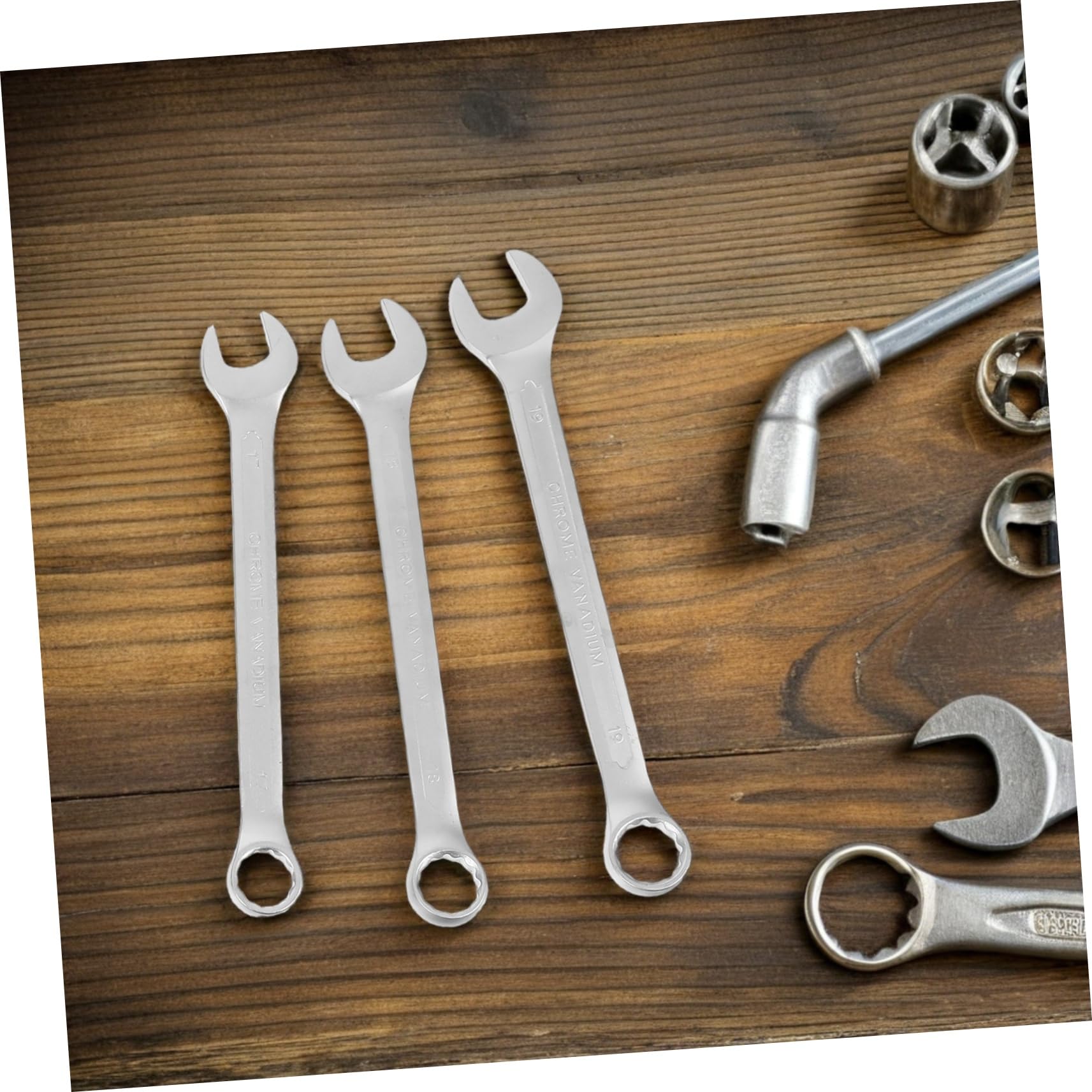 jojofuny 12piezas Llaves Combinadas De Llaves De Boca y De Reparación De Automóviles Herramienta Multifunción Para De Automóviles Hogar