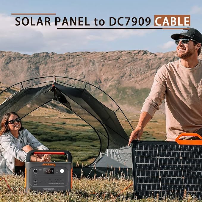 Adaptador de cable solar MC4 a DC 8mm, 1.8 m miniatura 5