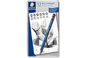 STAEDTLER Mars Lumograph Art Drawing Pencils for Kids 9-12