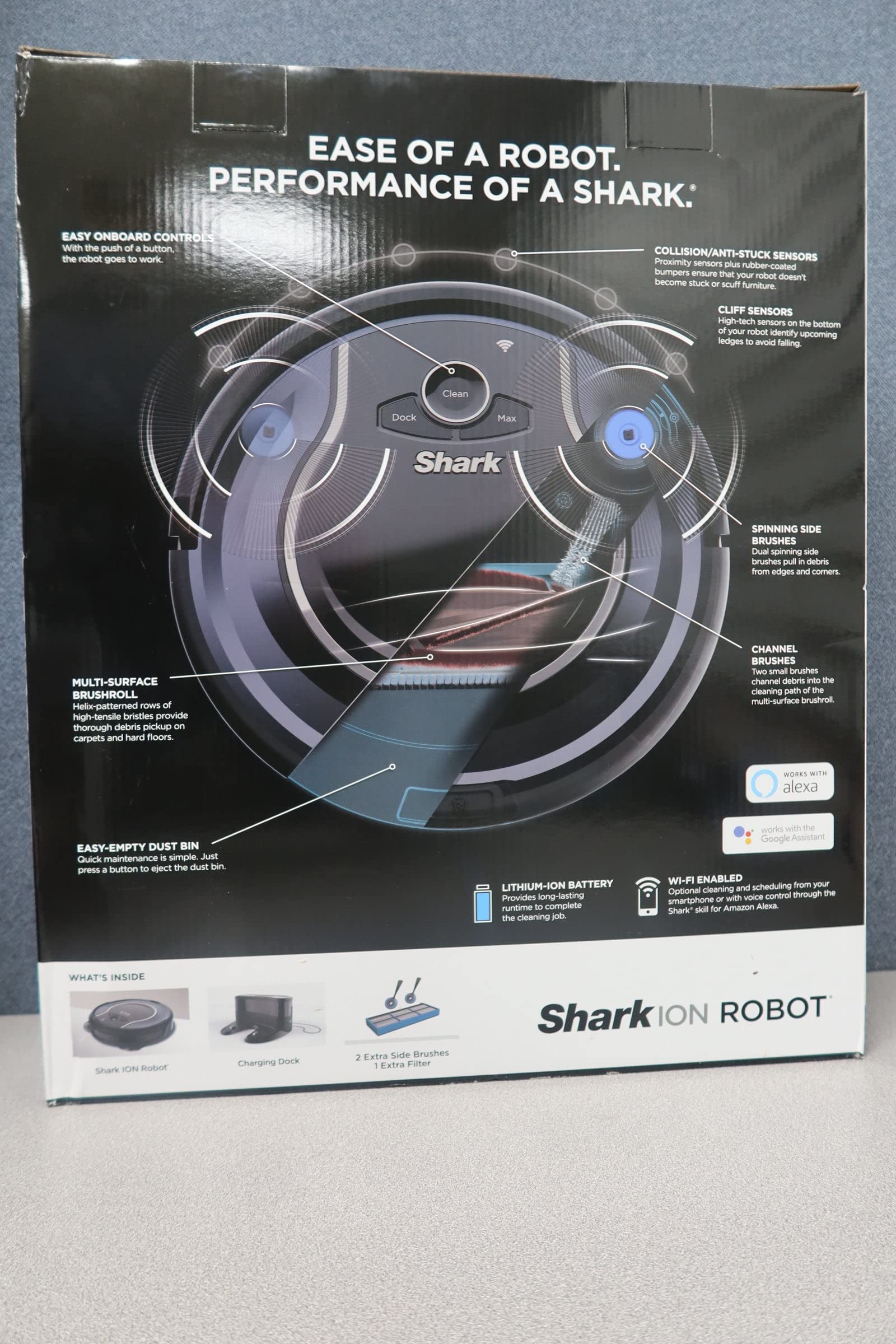 Amazon.com: Shark ION Robot Aspiradora RV761 con Wi-Fi y control