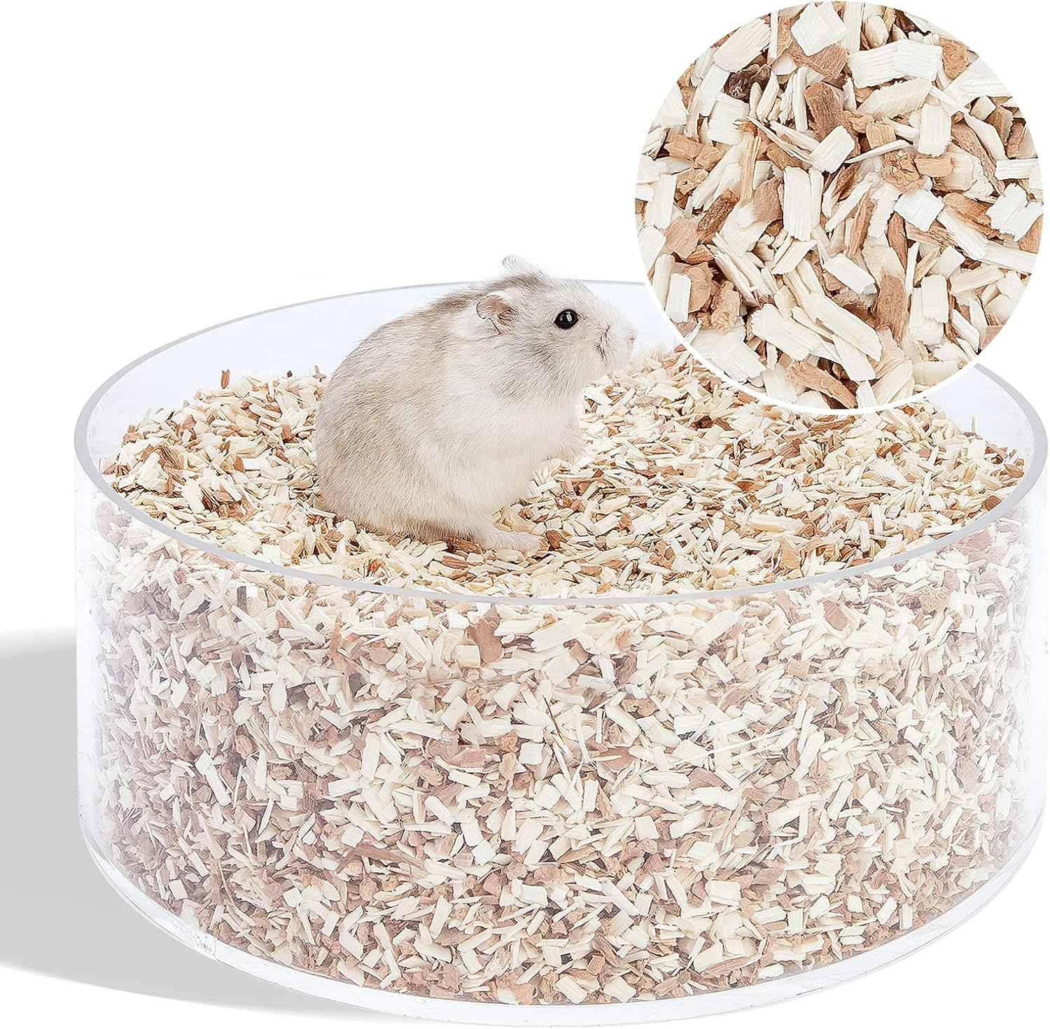 Niteangel Natural & Soft Hamster Bedding for Syrian Dwarf Hamsters Gerbils Mice Degus Bunny or Other Small-Sized Pet