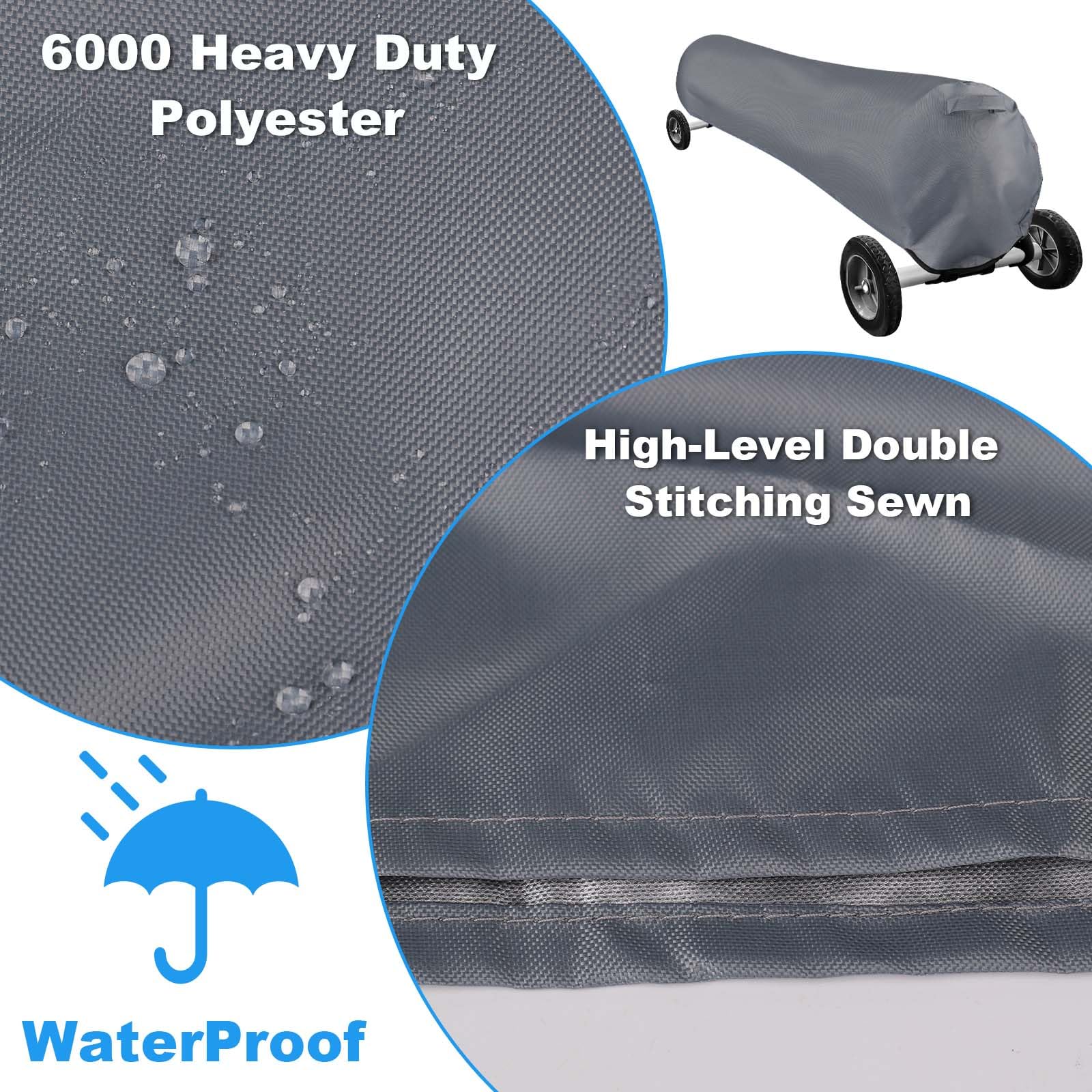 Housse De Bobine Solaire Pour Piscine - Tissu Oxford 420D, Plusieurs Tailles (4,8m à 7,3m) - Protection Et Rangement Facile