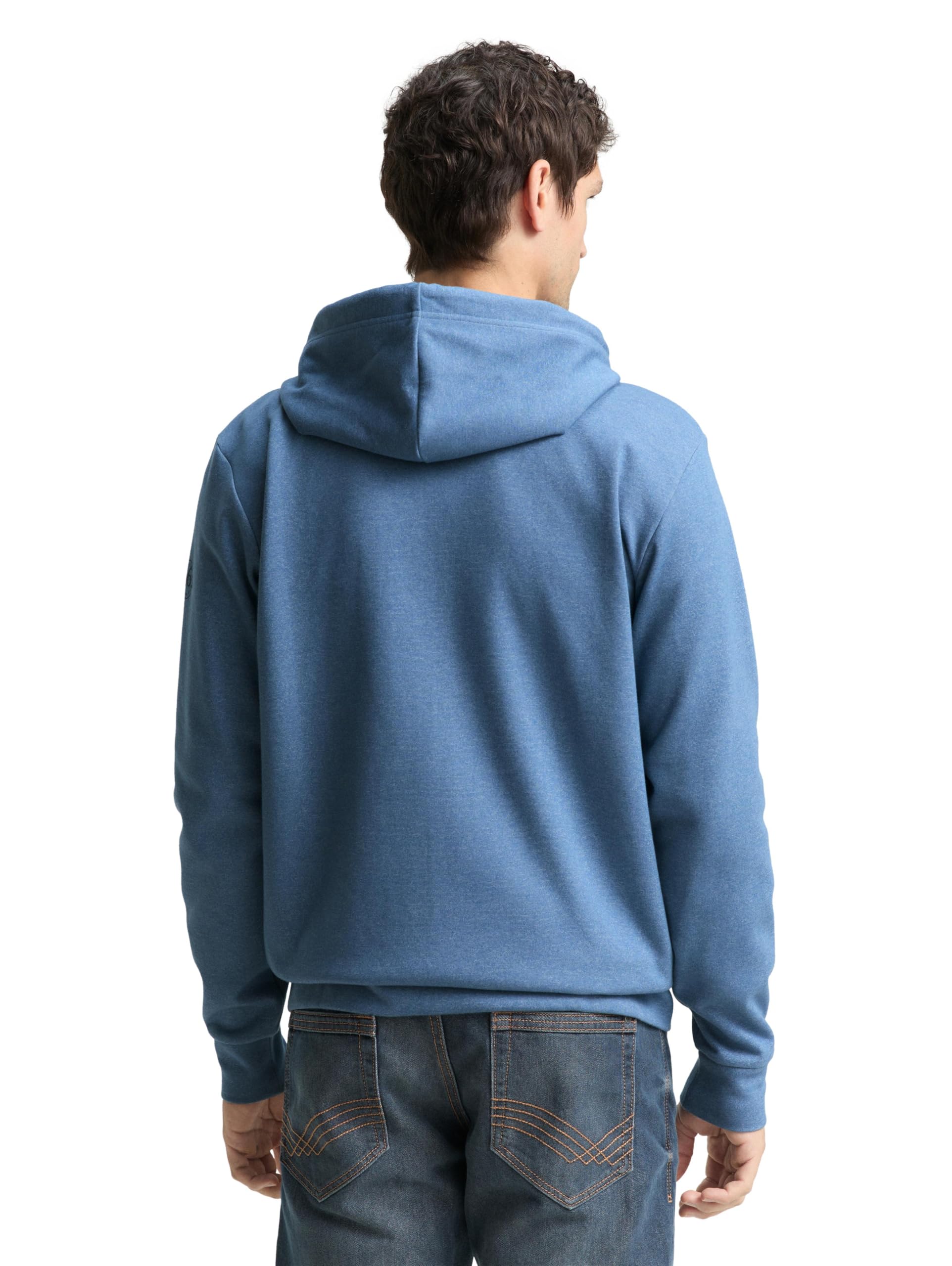 TOM TAILOR Herren 1048637 Hoodie Sweatjacke