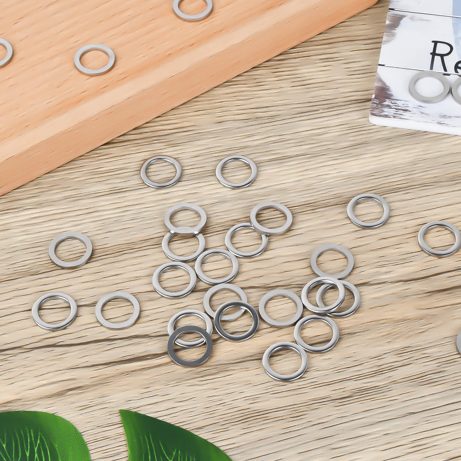30 Pezzi Rondelle Alzaporta, M10 Rondelle Acciaio Inox, Acciaio Inossidabile 304, Rondelle Piane, Guarnizioni, Adatto per Porte, Biciclette, Accessori di Macchinari