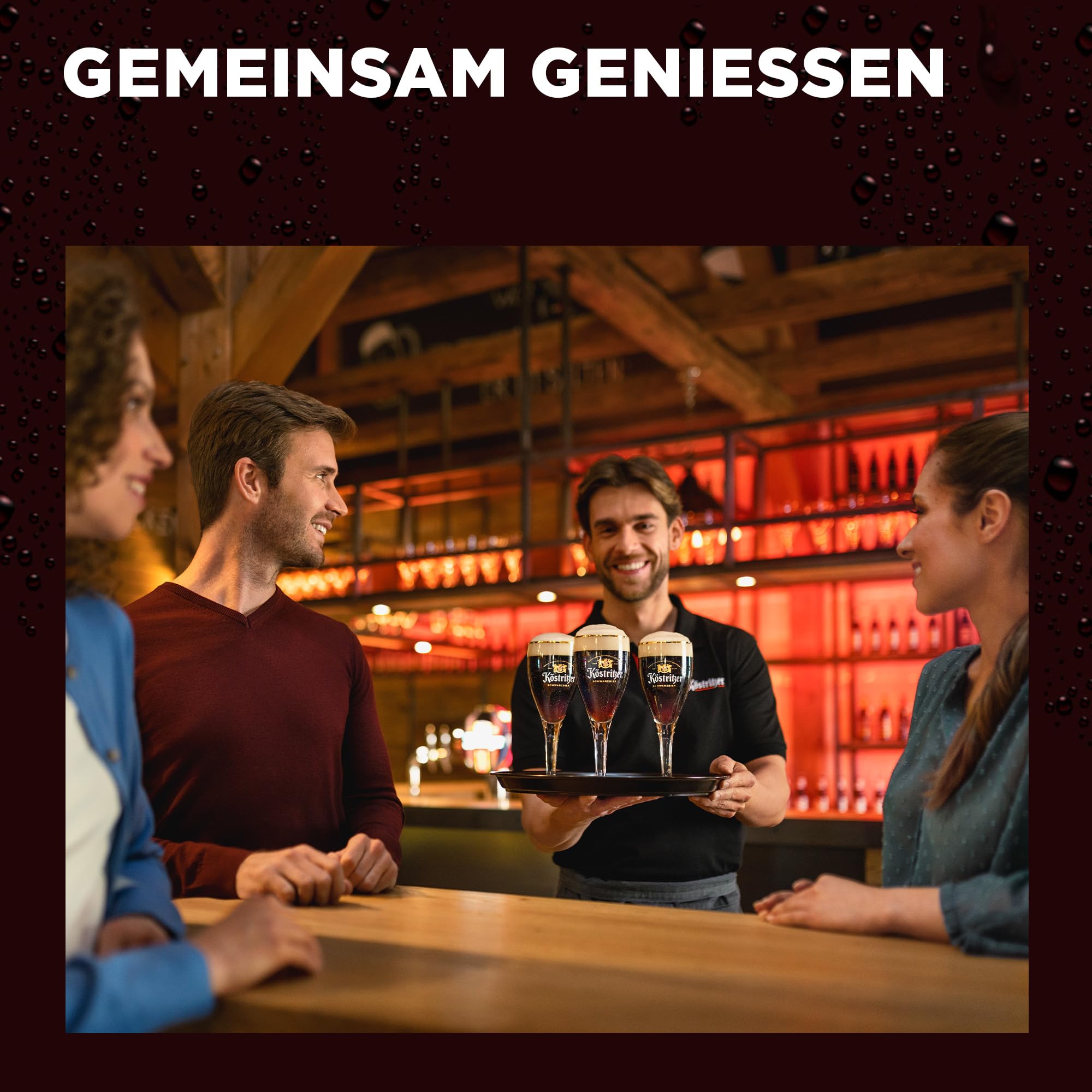 Köstritzer® Schwarzbier - Dosenbier (24x 0,5l) - Feinmalziger Geschmack - Intensive Röstung der Braugerste - Traditionelles Schwarzbier aus Thüringen