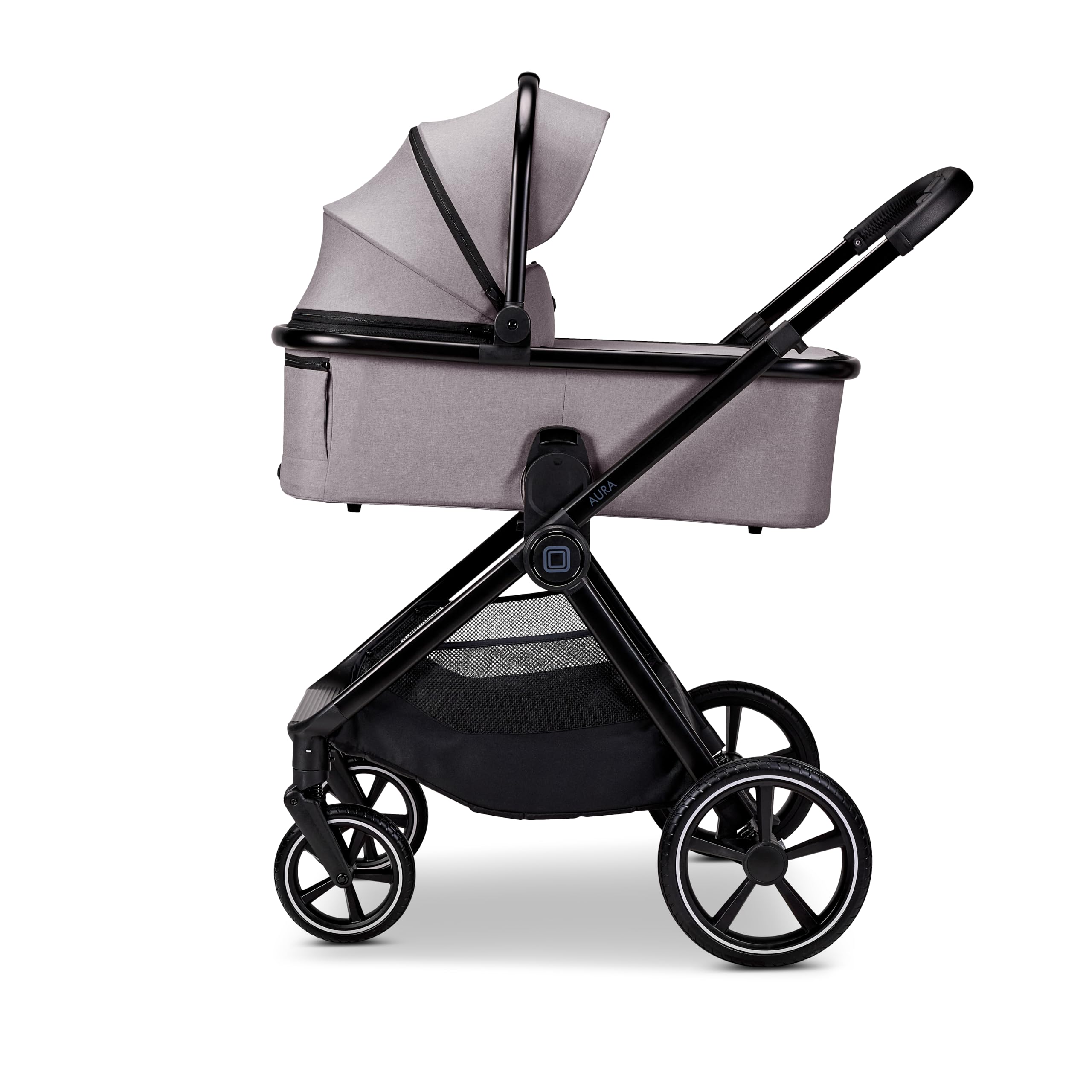 MOON Kombikinderwagen Aura stone/melange