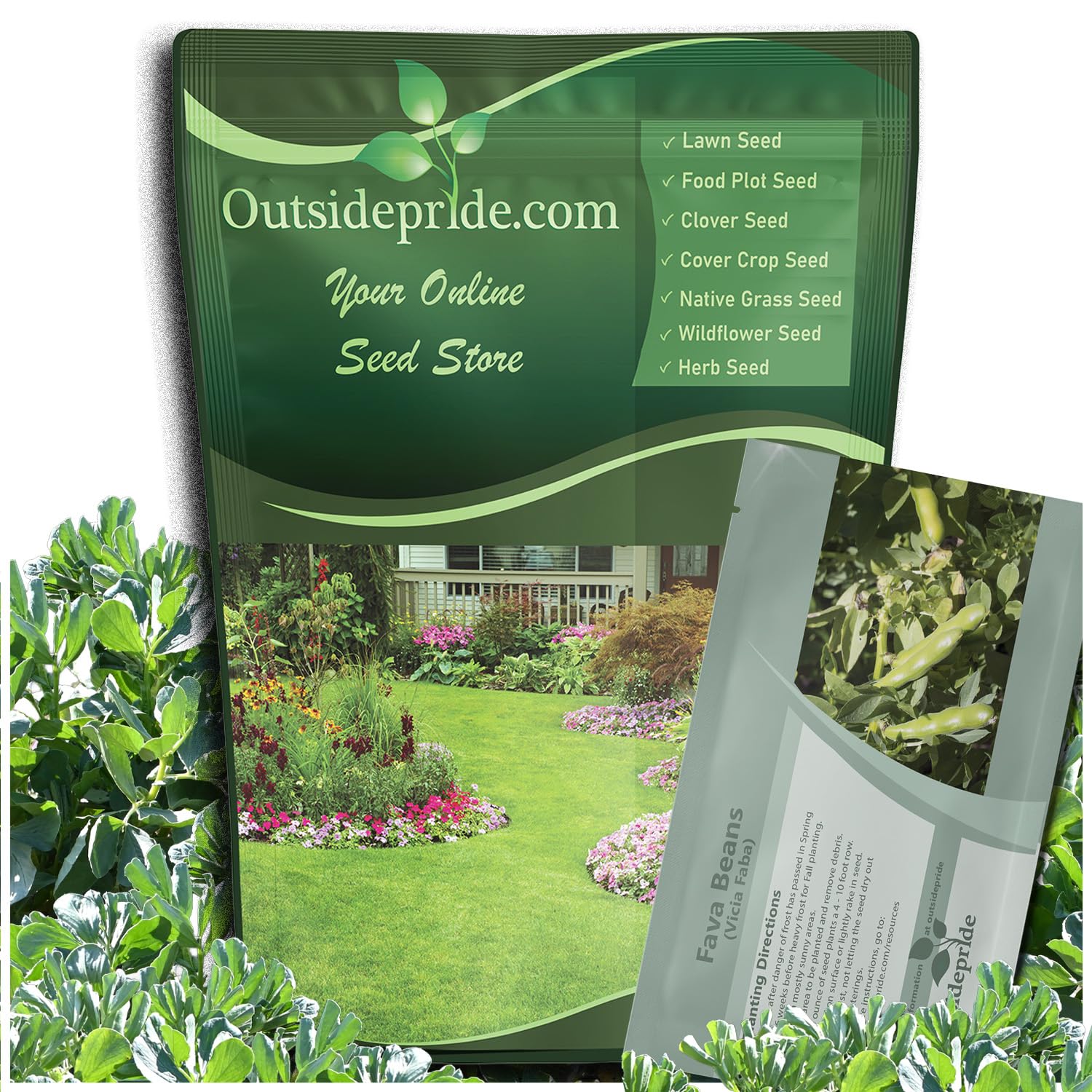 Outsidepride Annual Fava Beans Seeds