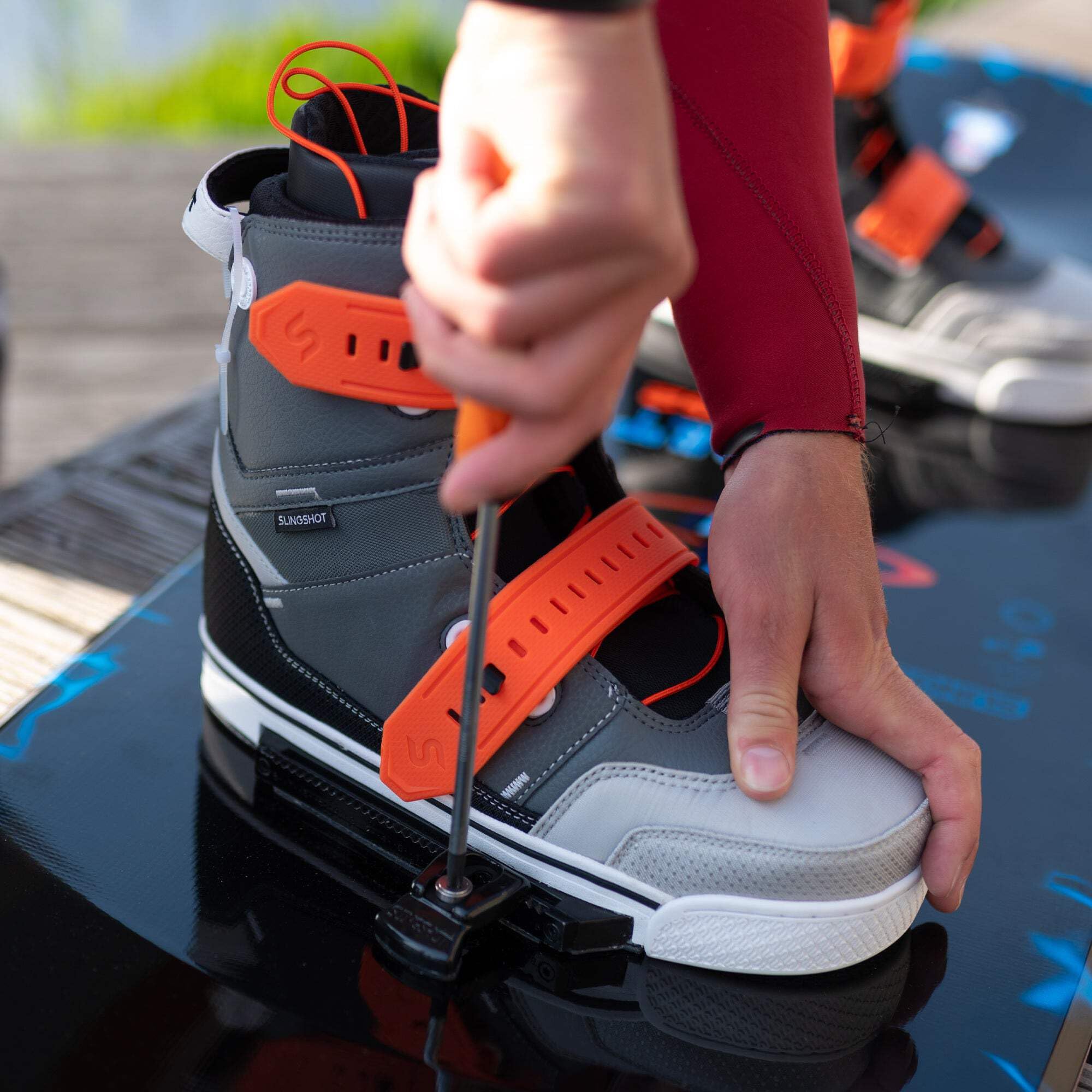 Slingshot Sports 2024 RAD Wakeboarding Bindings Size 8